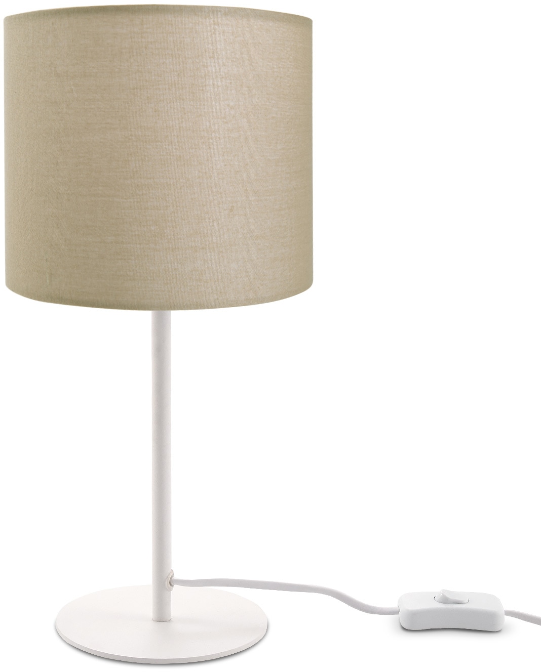 Paco Home Tischleuchte »Uni Color«, 1 flammig-flammig, LED E14 Lampe, Für  Wohnzimmer Und Schlafzimmer, Unifarben, Deko bei OTTO