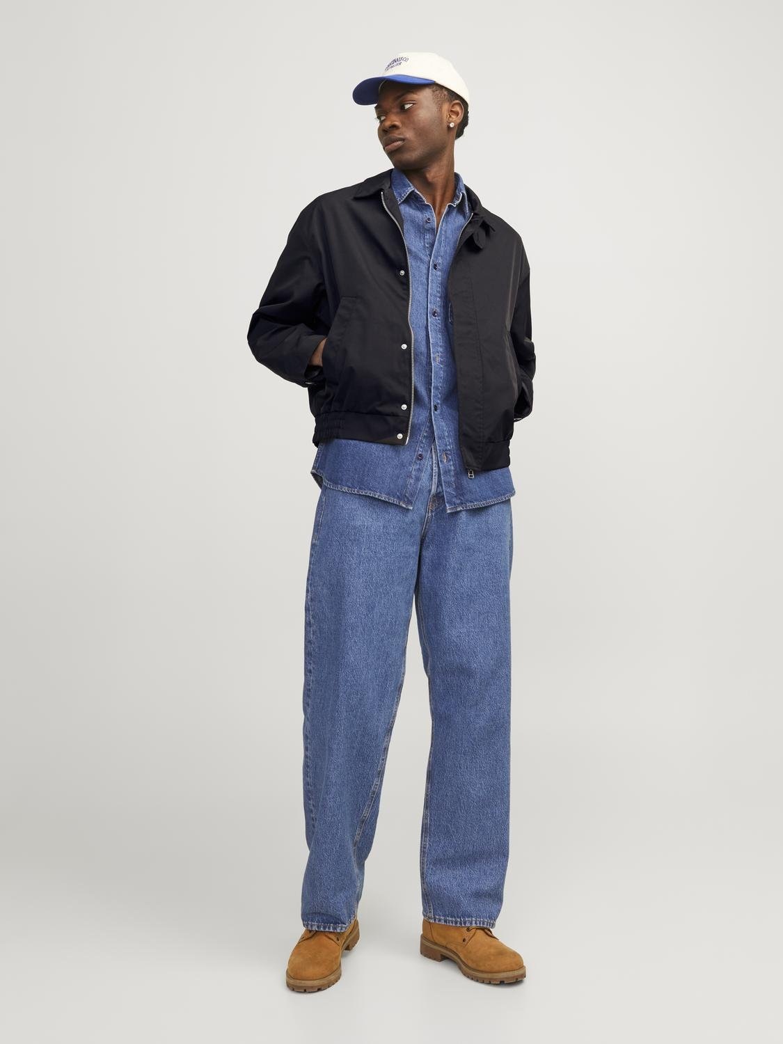 Jack & Jones Outdoorjacke »JORSANTORINI HARRINGTON JACKET SN«