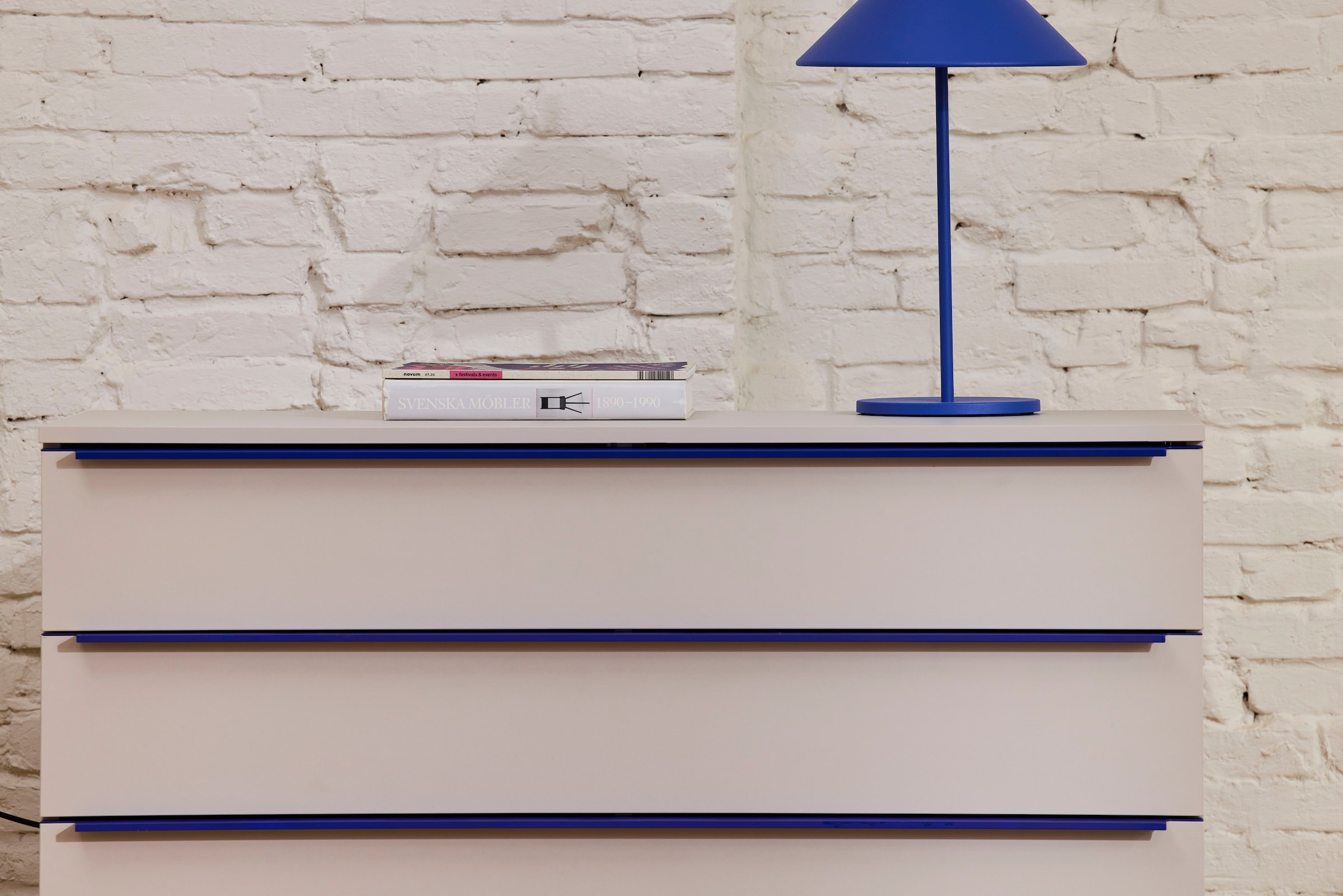 TOM TAILOR HOME Kommode Lowboard, Breite 110 cm,1 Klappe,2 Schubladen, viel Stauraum