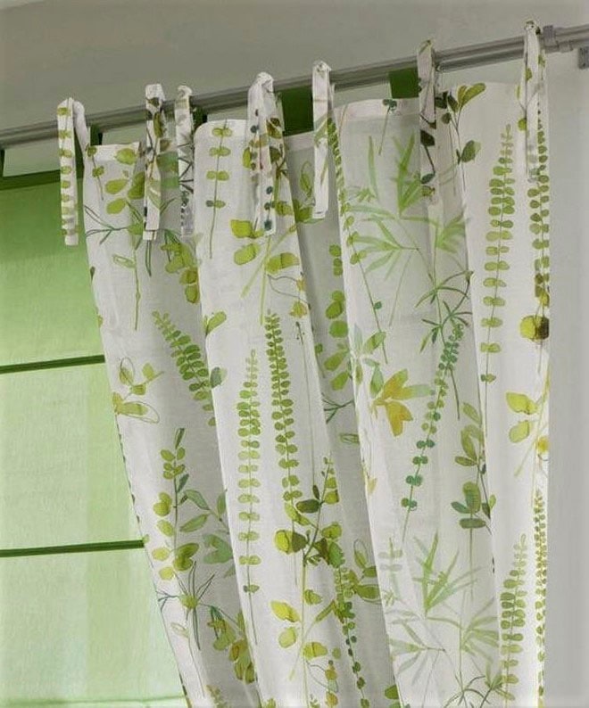 Polyester bedruckt, kaufen (1 St.), halbtransparent, »Jungle OTTO im Vorhang Gardine, Online Shop Schal«, Kutti