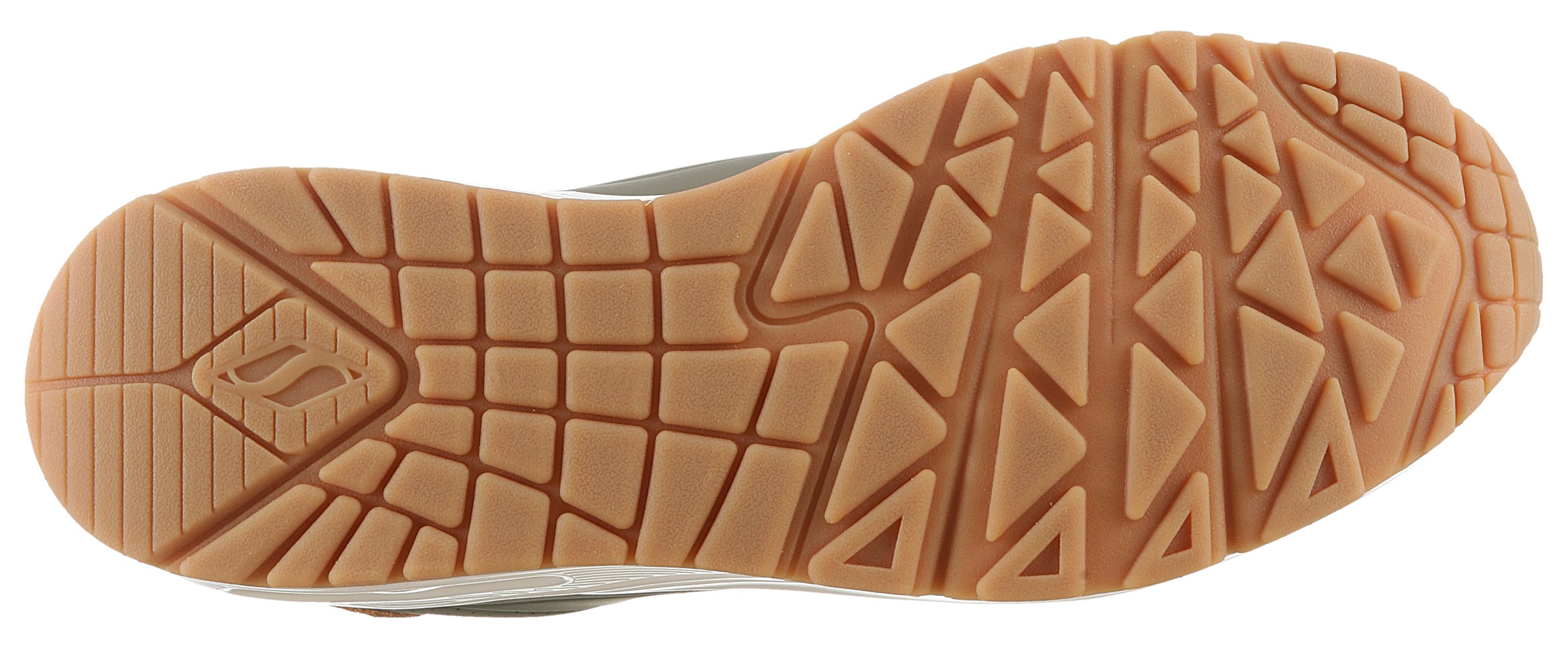 Skechers Sneaker »UNO-SUITED ON AIR«, Freizeitschuh, Halbschuh, Schnürschuh mit modischer Keilsohle