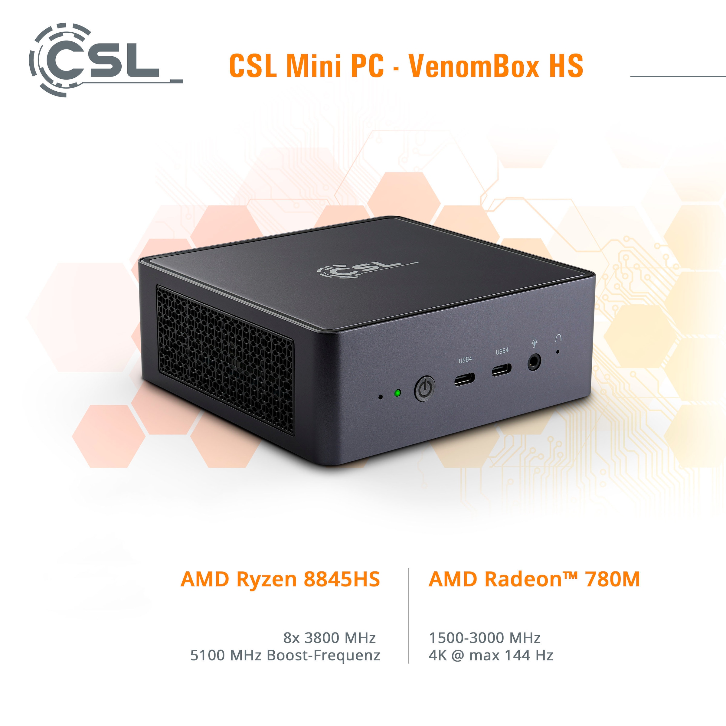 CSL Gaming-PC »VenomBox 8845 HS Windows 11 Pro«