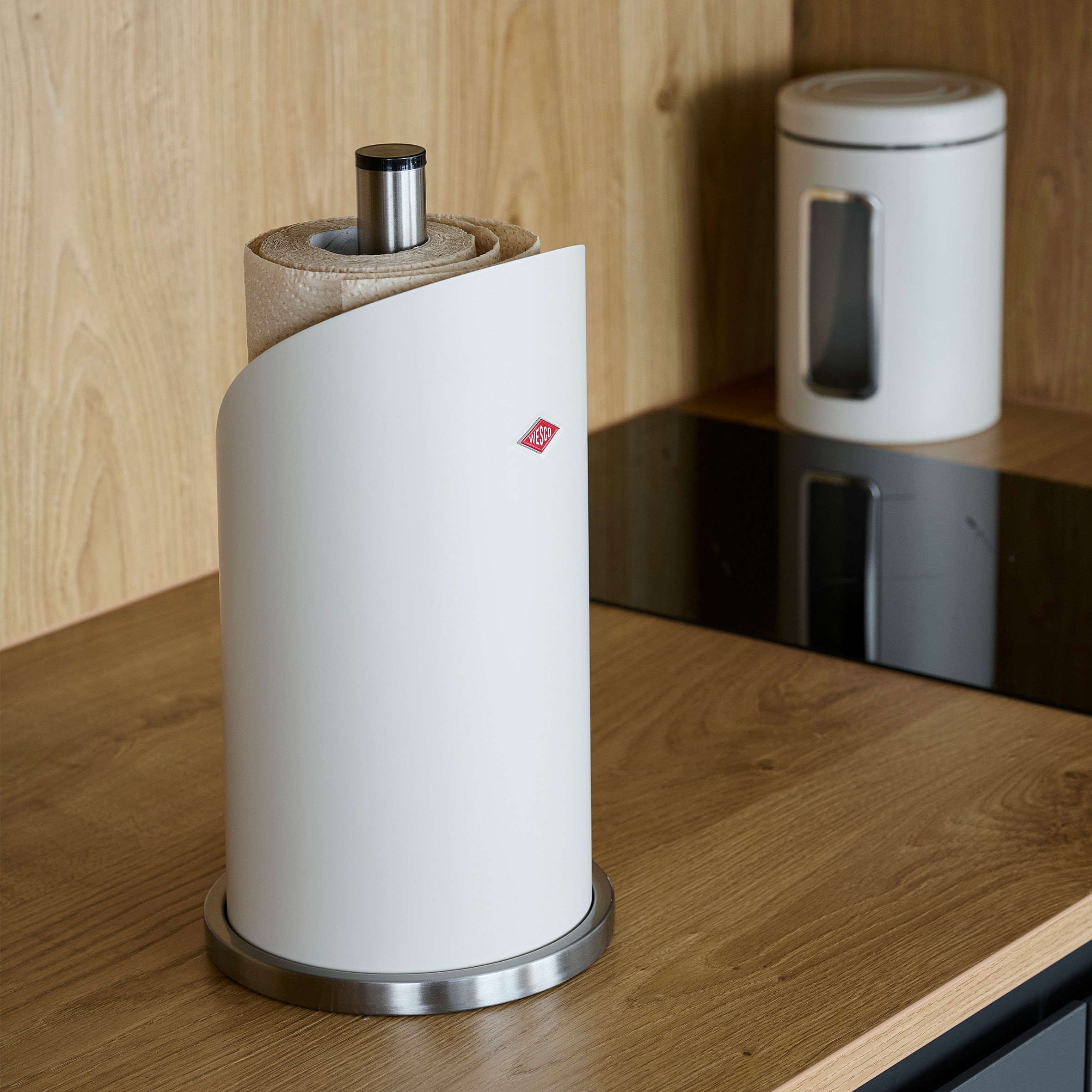 WESCO Küchenrollenhalter »Papierrollenhalter, Höhe ca. 30 cm« für handelsübliche Küchenpapierrollen oder 2-3 Toilettenpapierrollen