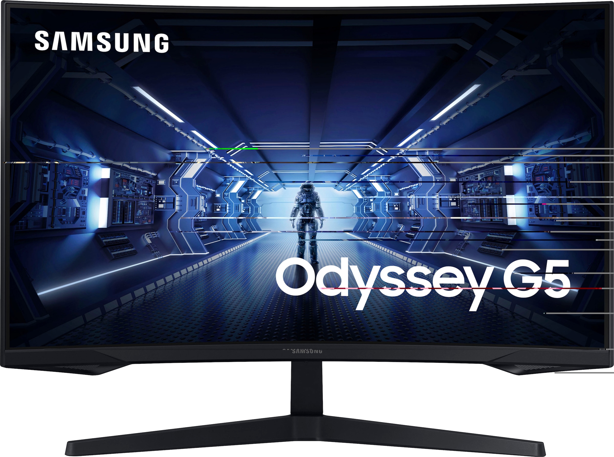 Samsung Curved-Gaming-LED-Monitor »Odyssey G5 C32G54TQBU«, 80 cm/32 Zoll,  2560 x 1440 px, WQHD, 1ms (MPRT) bestellen bei OTTO