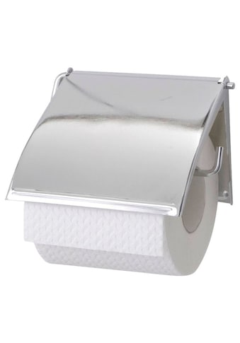WENKO Toilettenpapierhalter »Cover«, Chrom, mit geschlossener Form kaufen
