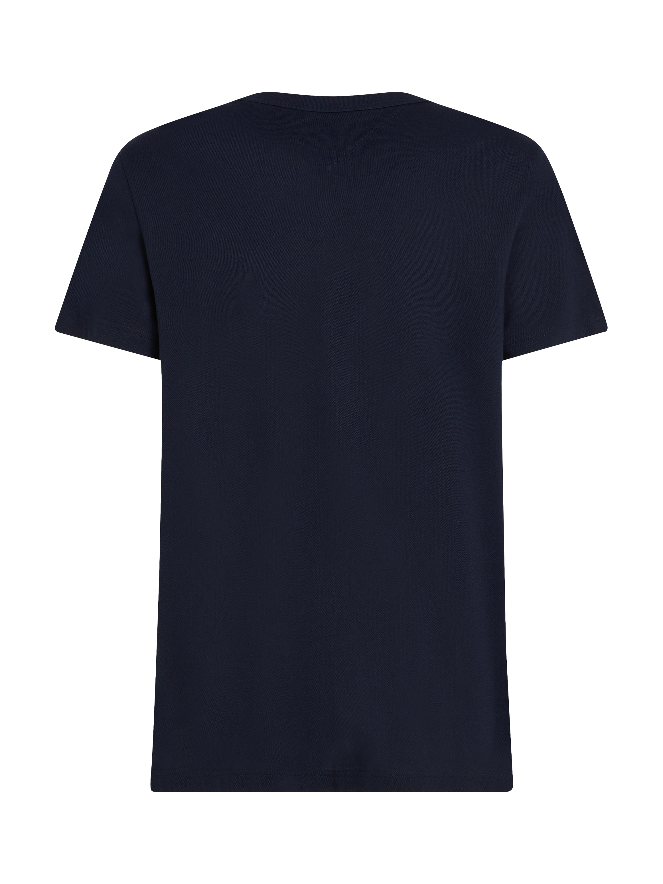 Tommy Hilfiger Kurzarmshirt »GLOBAL STRIPE TAPE TEE«, Mit Rundhalsausschnitt