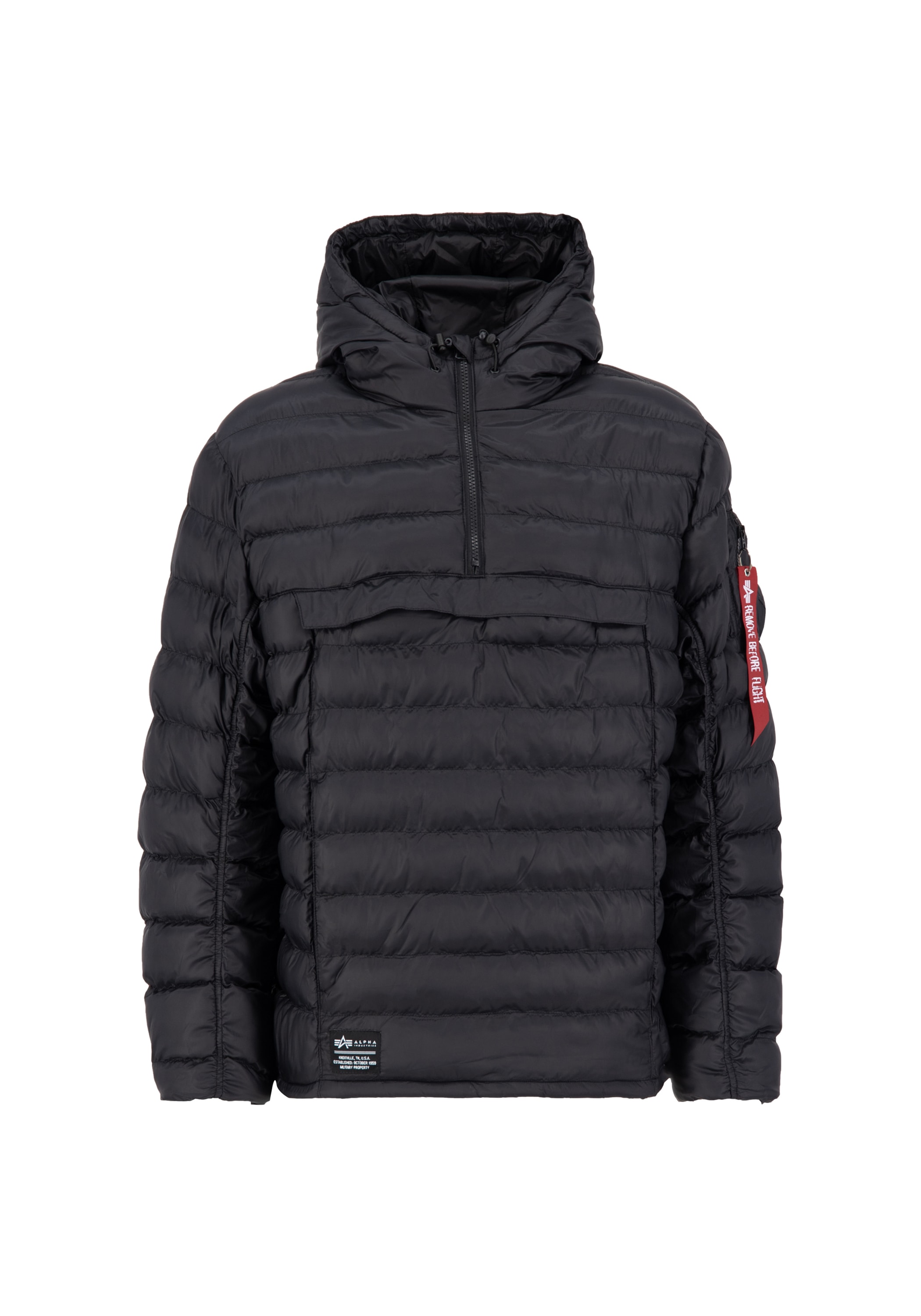Alpha Industries Herren Anorak »Puffer Anorak« in schwarz, Größe XL