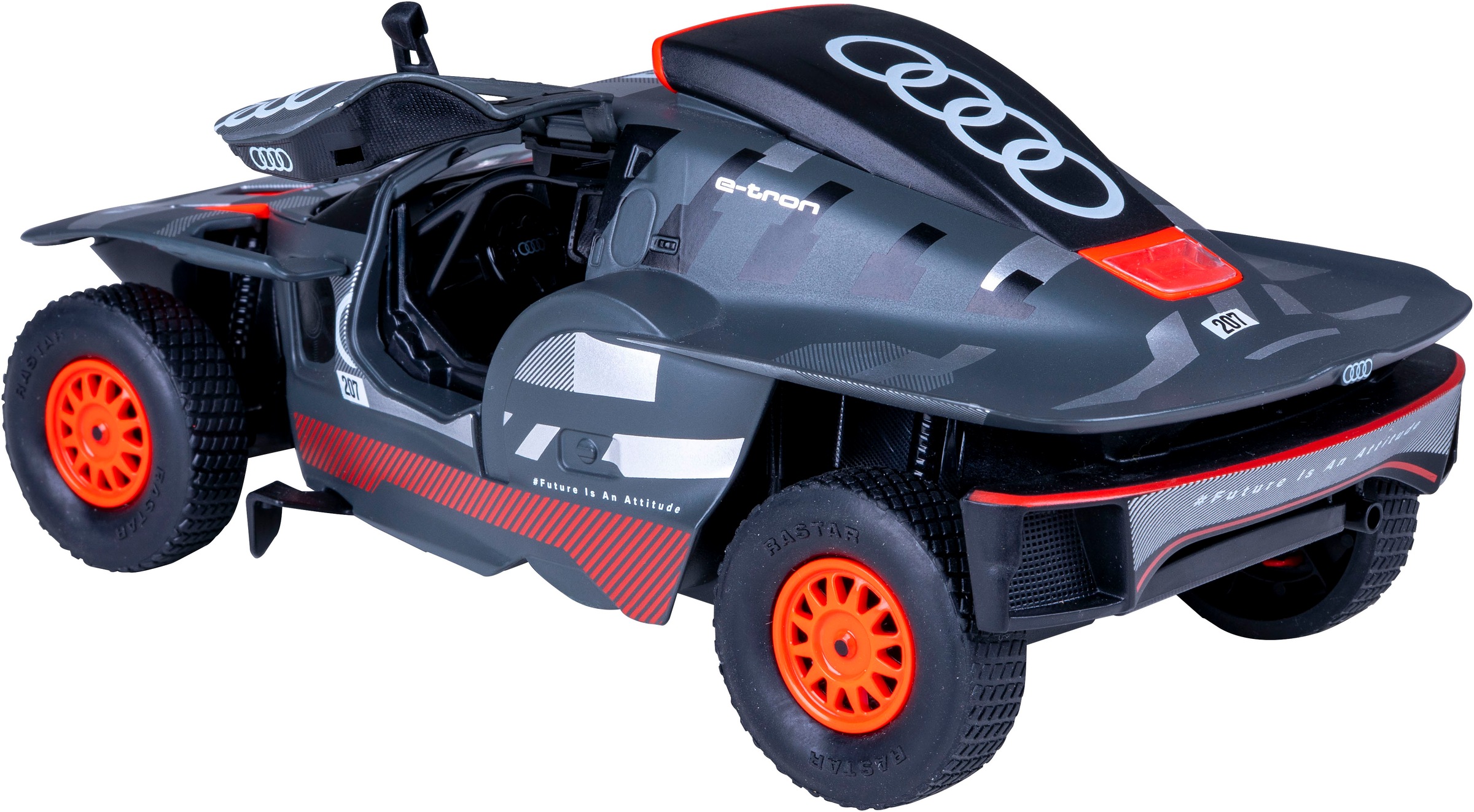 Jamara Spielzeug-Auto »AUDI RS Q e-tron Diecast 1:24 grau Tür manuell«