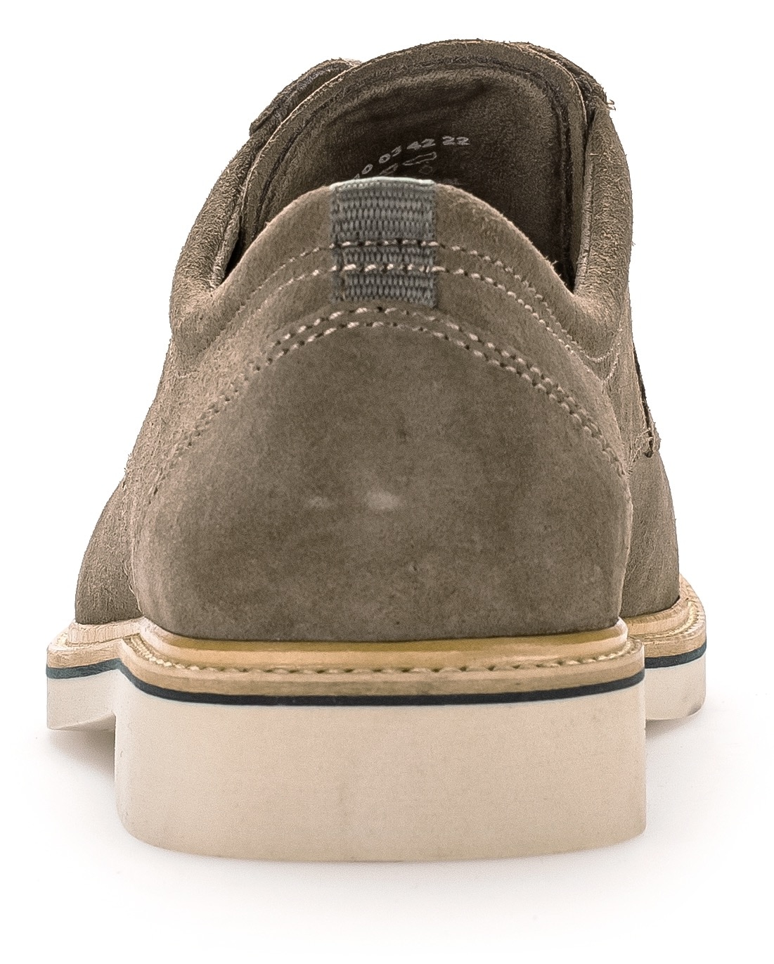 Pius Gabor Schnürschuh  , Blockabsatz, Businessschuh, Halbschuh mit Ziernähten, G-Weite