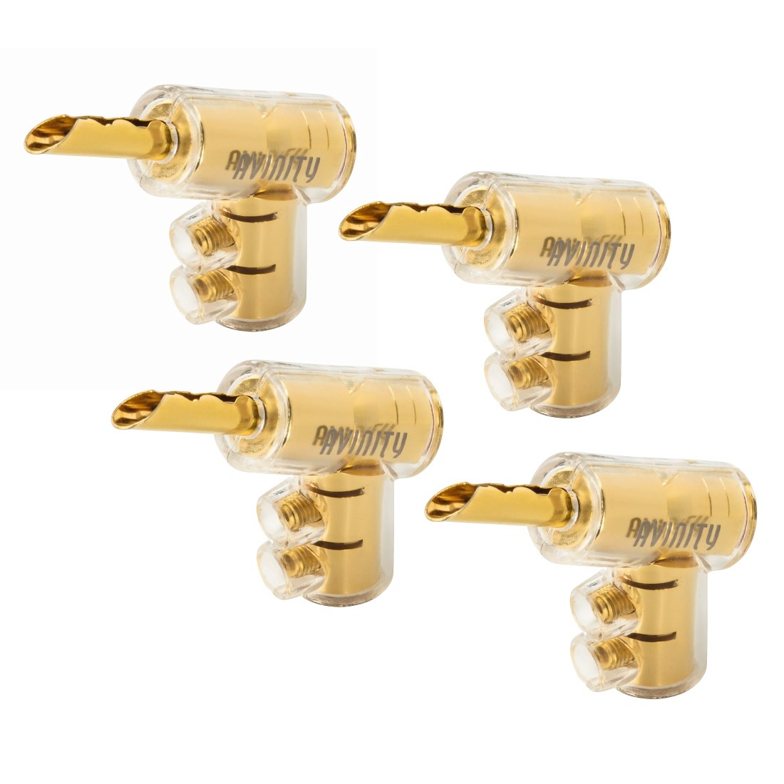 AVINITY Bananenstecker-Set mit Innensechskantschlüssel