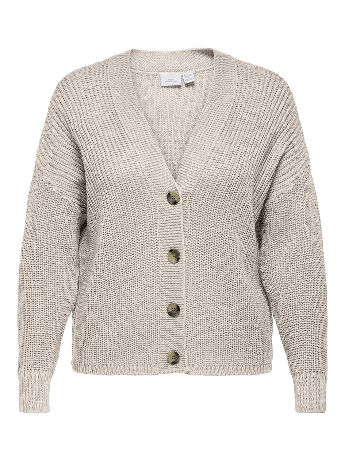 ONLY CARMAKOMA Strickjacke »CARCAROL NICE L/S CARDIGAN KNT NOOS«
