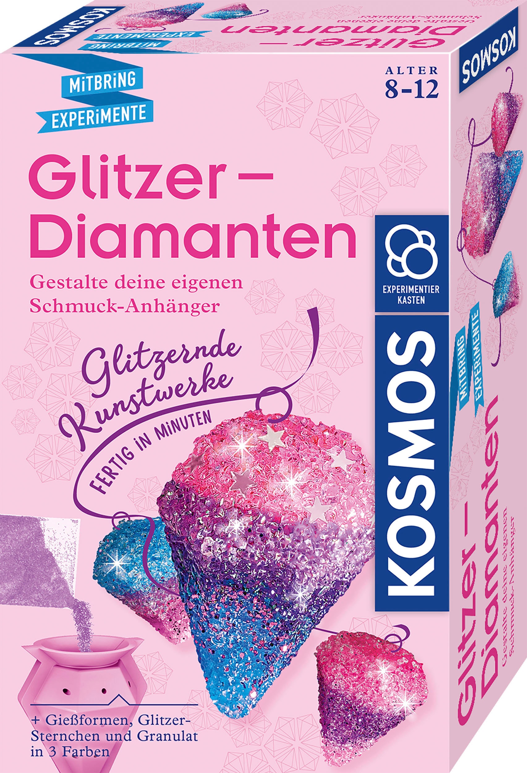 Kosmos Experimentierkasten »Glitzer-Diamanten«