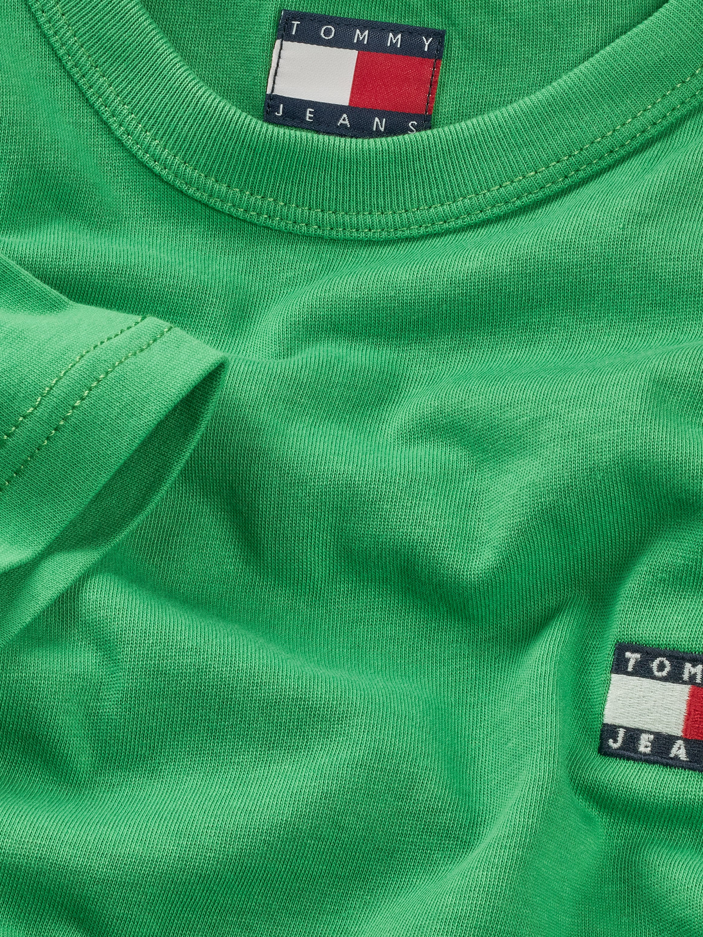 Tommy Jeans T-Shirt »TJM REG BADGE TEE EXT«, mit Logostickerei