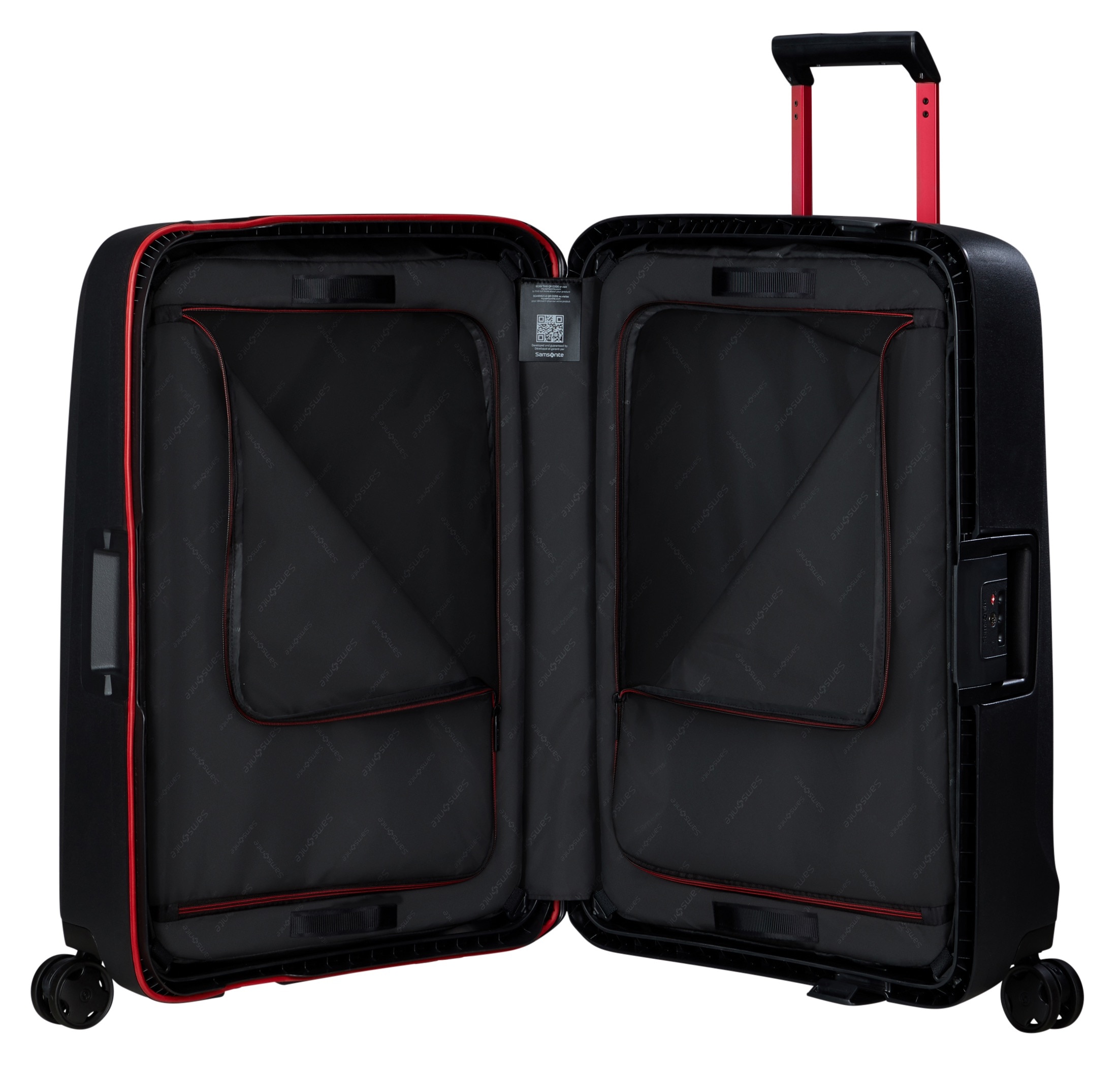Samsonite Hartschalen-Trolley »ESSENS, verschiedene Größen und Farben«, 4 Rollen, Reisekoffer Hartschalenkoffer Koffer für Flugreisen TSA-Schloss