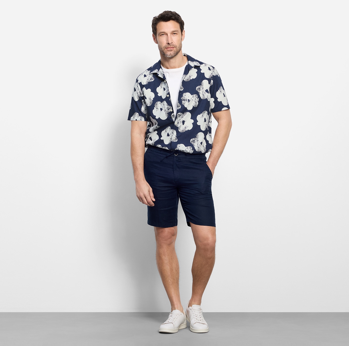 OLYMP Kurzarmhemd »Casual« Freizeithemd, regular fit, Reverskragen