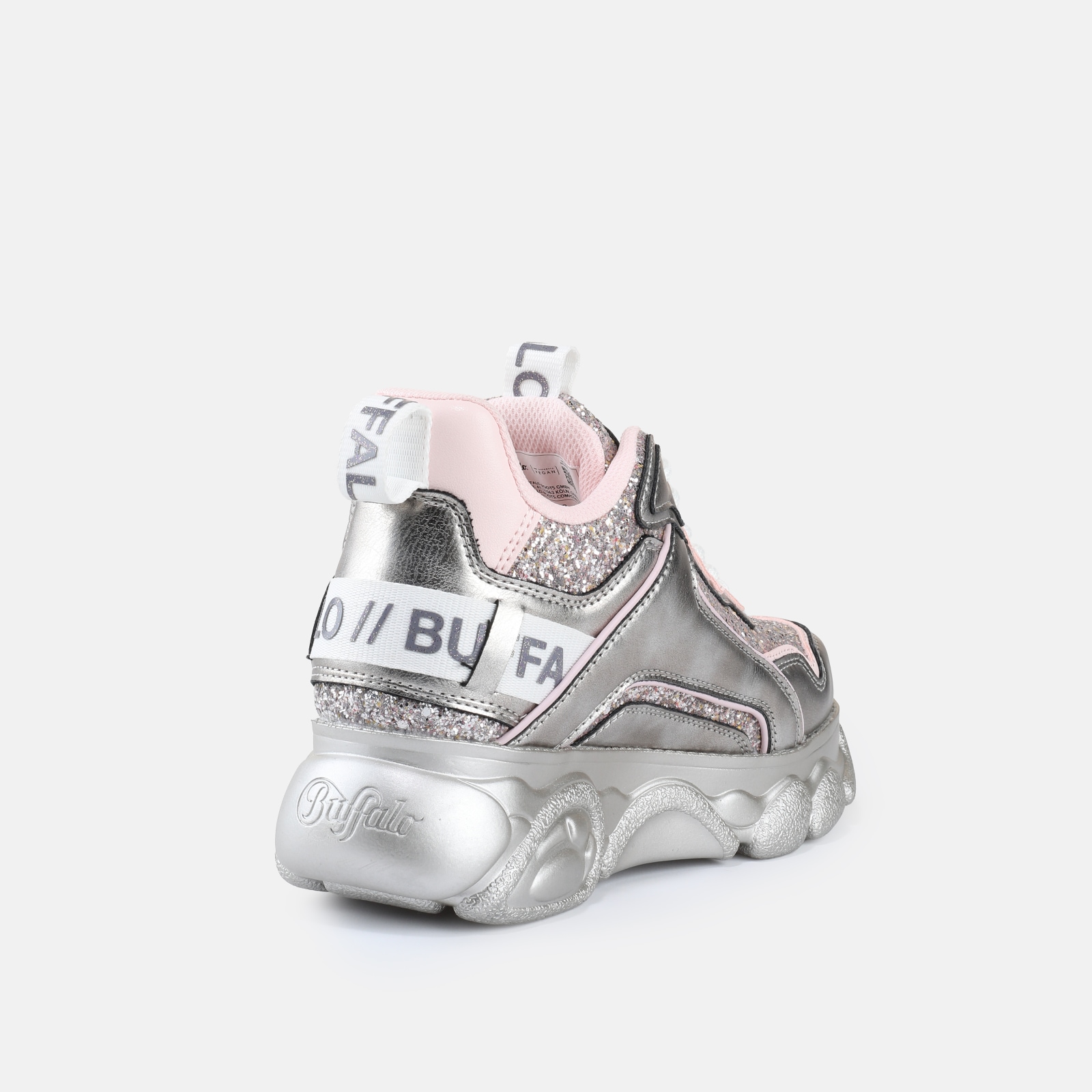 Buffalo Plateausneaker »CLD CHAI«  Chunky Sneaker mit Logoschriftzug und Glitter-Details