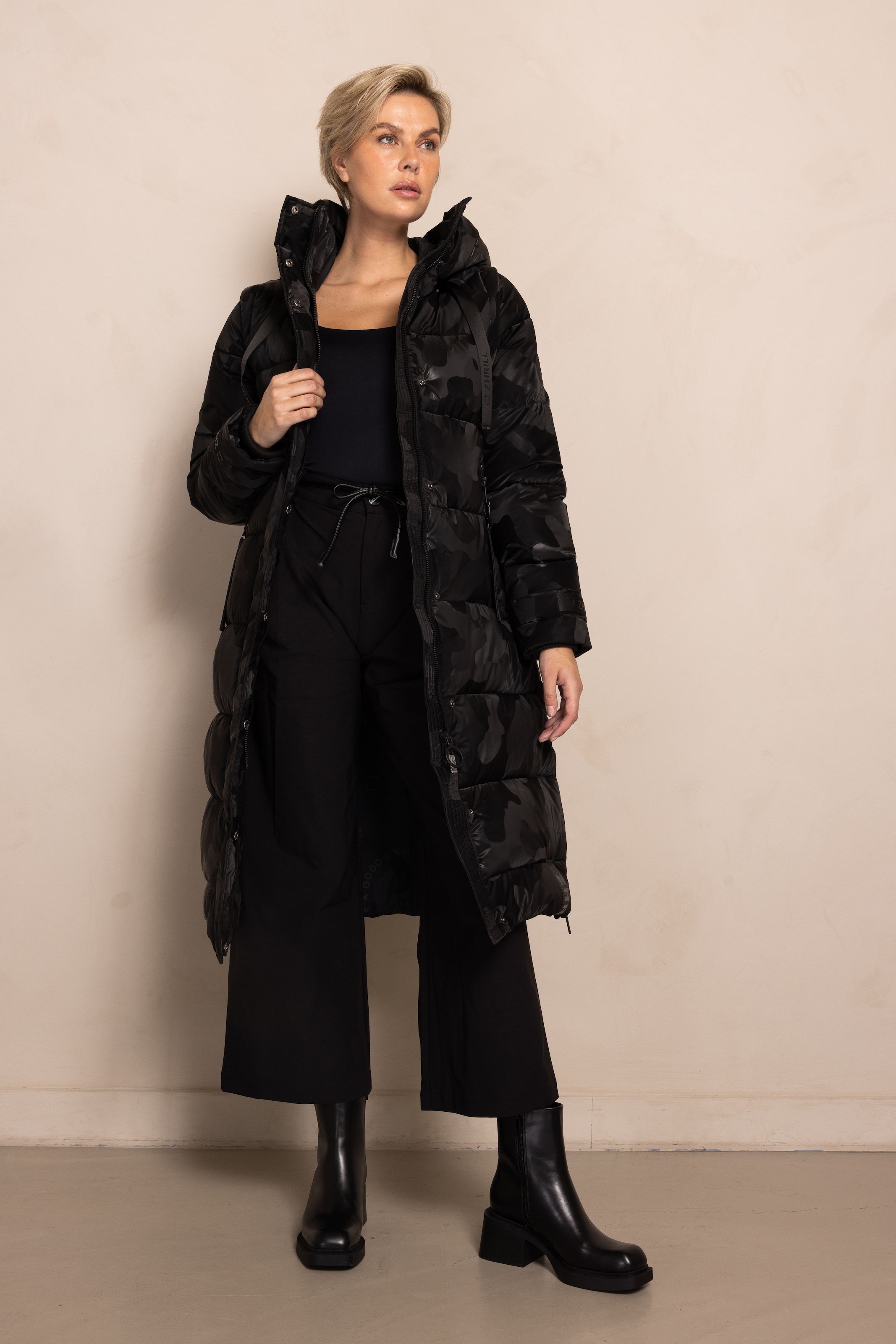 Zhrill Steppmantel »2 in 1 Mantel und Weste« Kapuze abnehmbar