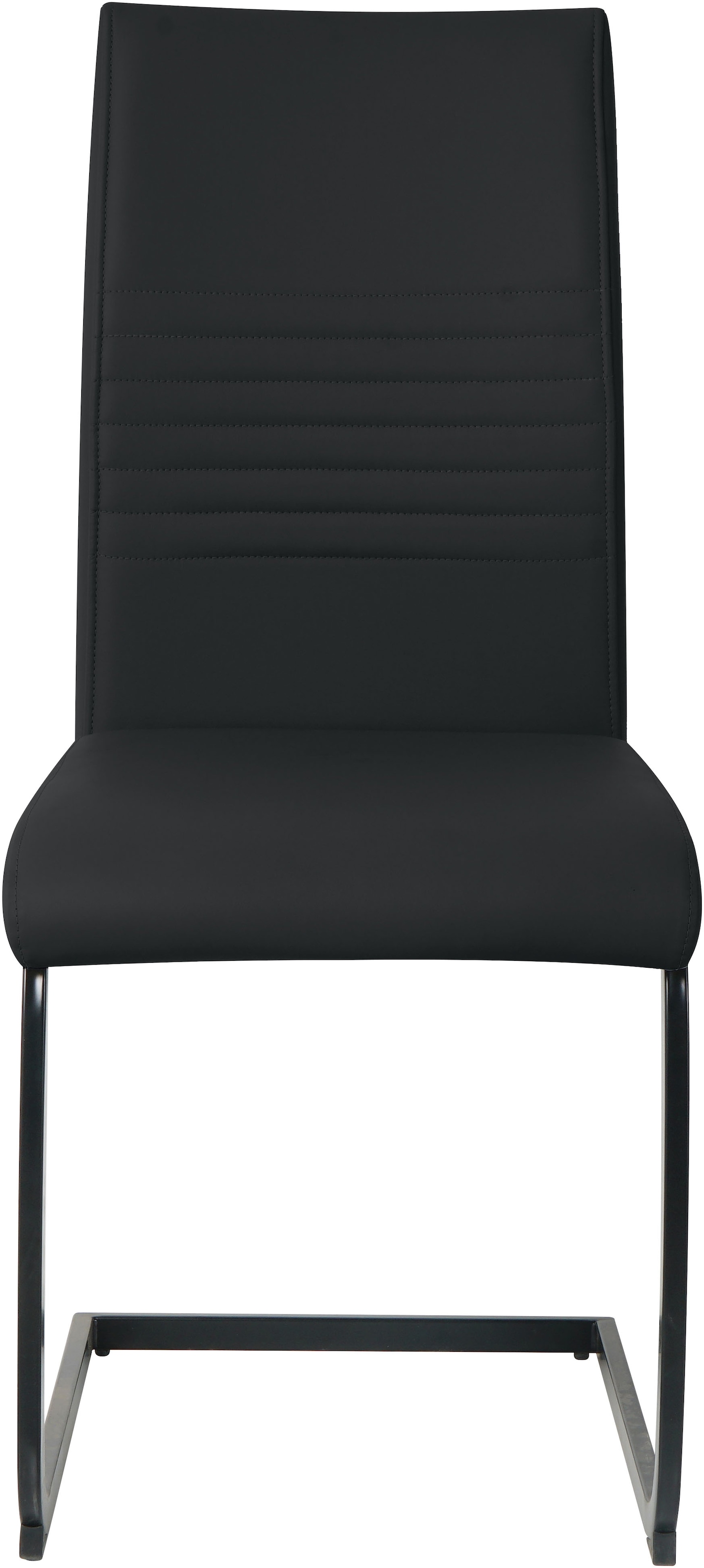 INOSIGN Freischwinger, (Set), 2 St., Kunstleder, mit Wellenunterfederung