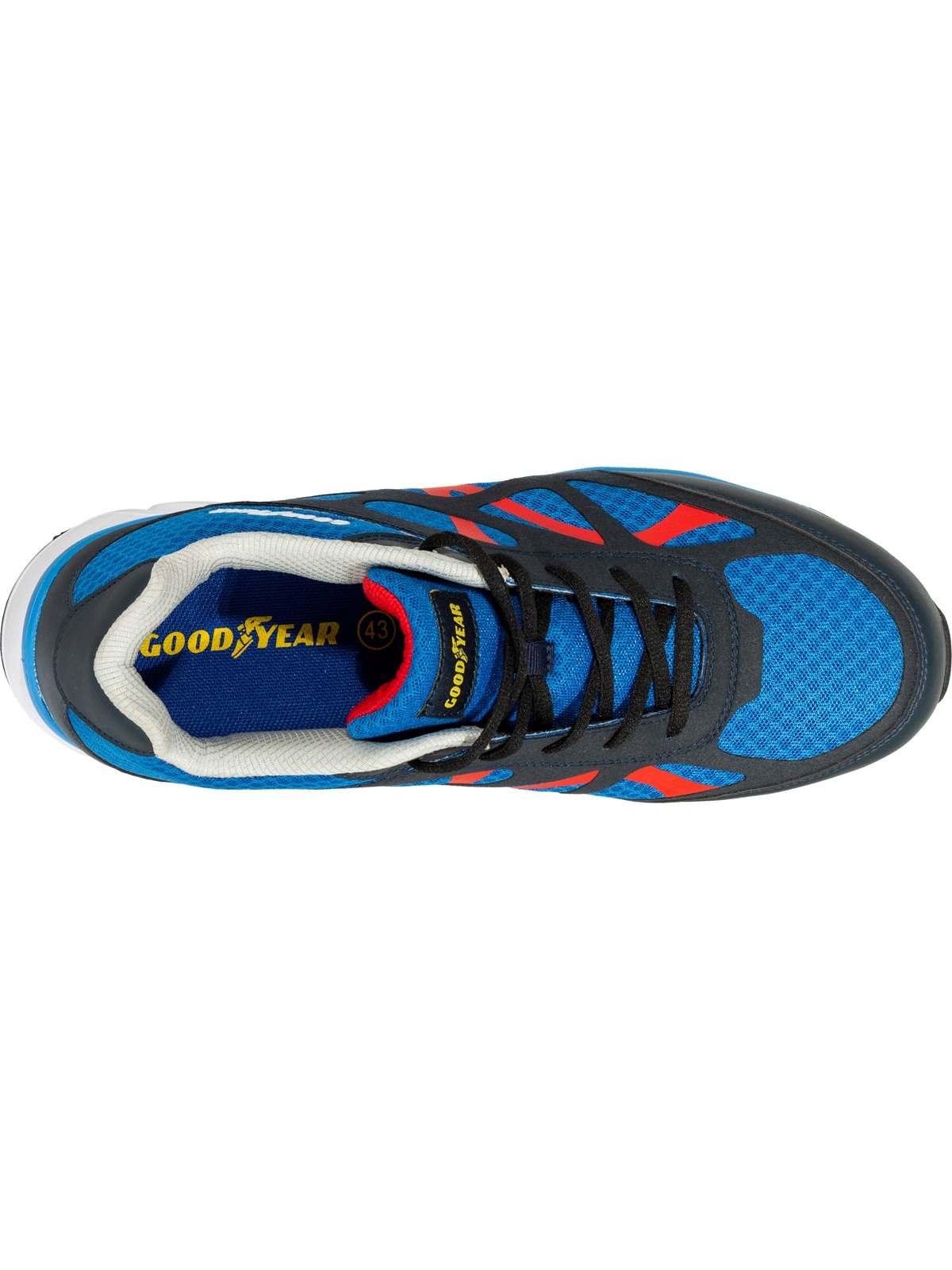 Goodyear Sicherheitsschuh »Sicherheitsschuhe Goodyear S1P blau/schwarz/rot«