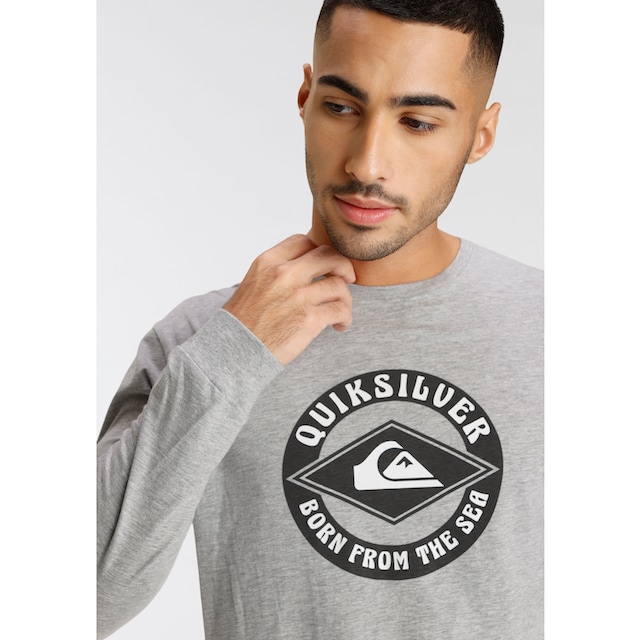 Quiksilver Langarmshirt »Herren Doppelpack (Packung, mit tlg.) bei online 2 OTTO shoppen Logodruck«