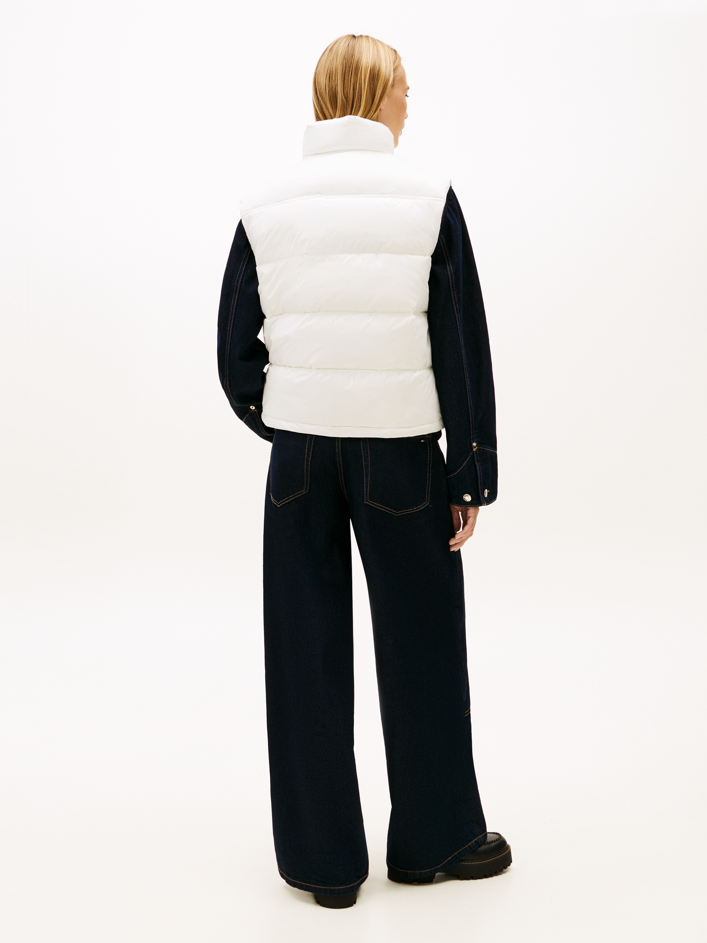 Tommy Jeans Steppweste »TJW ESSENTIAL PUFFER VEST SHINY«