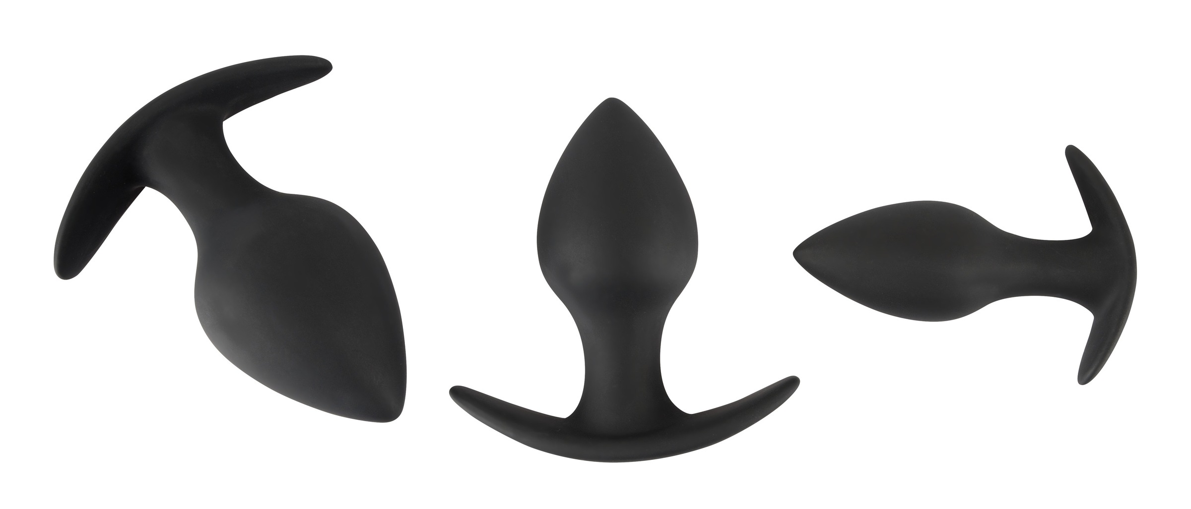 BLACK VELVETS Anal-Stimulator »Analplug 3-teiliges Anal-Trainer-Set« ()