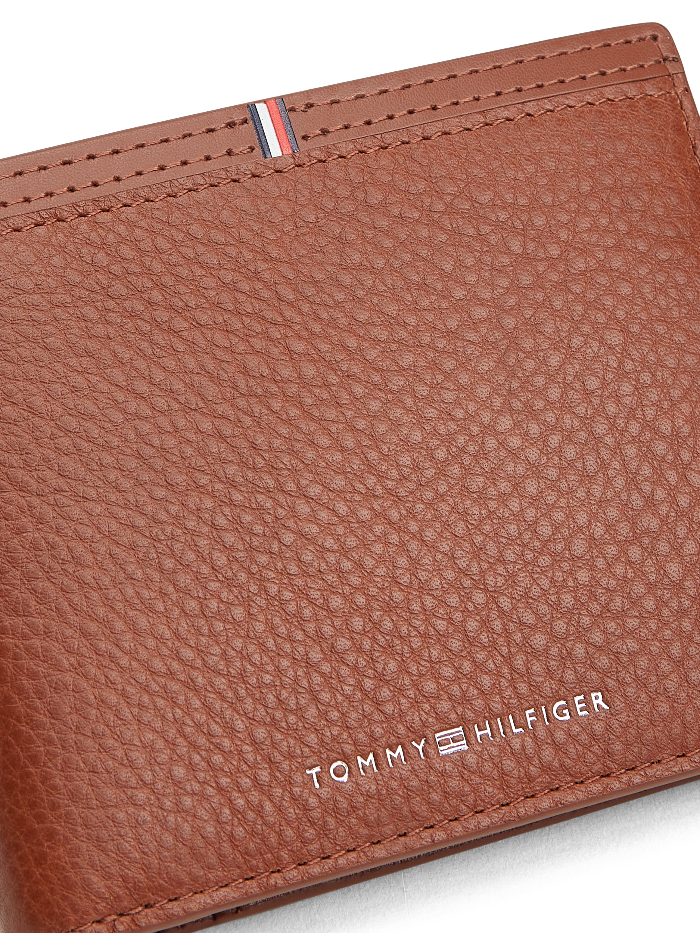 Tommy Hilfiger Geldbörse »TH CORP CC AND COIN« , Unisex Geldbeutel, Portemonnaie mit Logoschriftzug