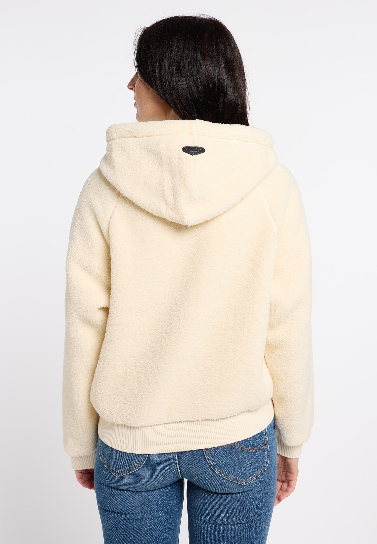 Ragwear Sweatjacke »TALIANA«, aus weichem Teddy Plüsch