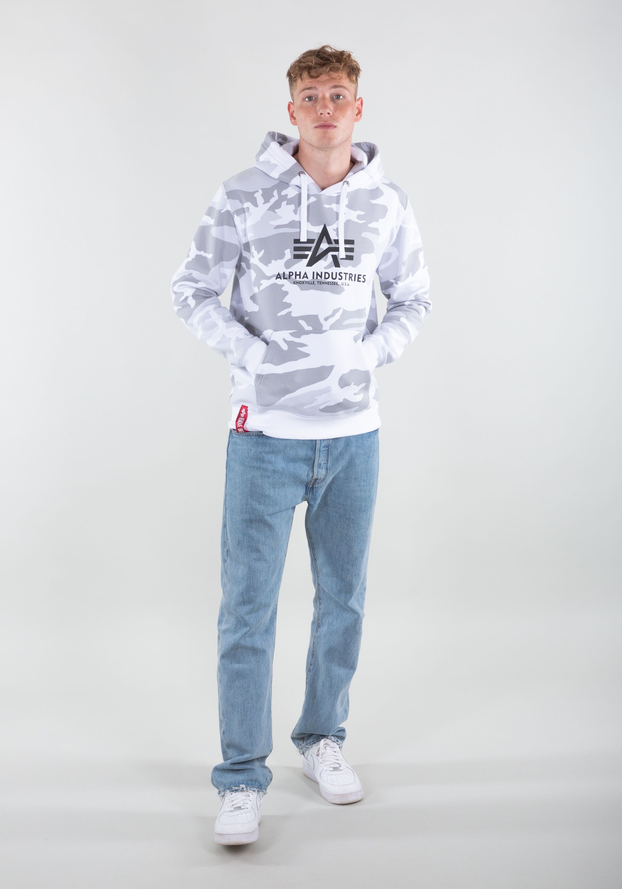 Alpha Industries Hoodie »Alpha Industries Men - Hoodies Basic Hoodie Camo«