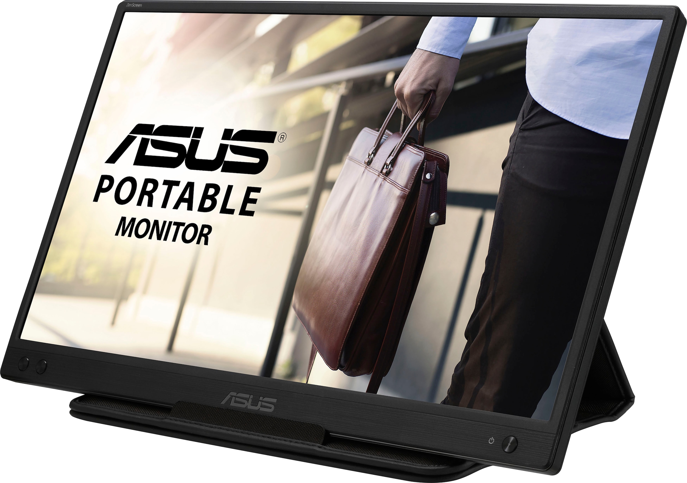 Asus Portabler Monitor »MB166C«, 40 cm/16 Zoll, 1920 x 1080 px, Full HD, 5 ms Reaktionszeit, 60 Hz