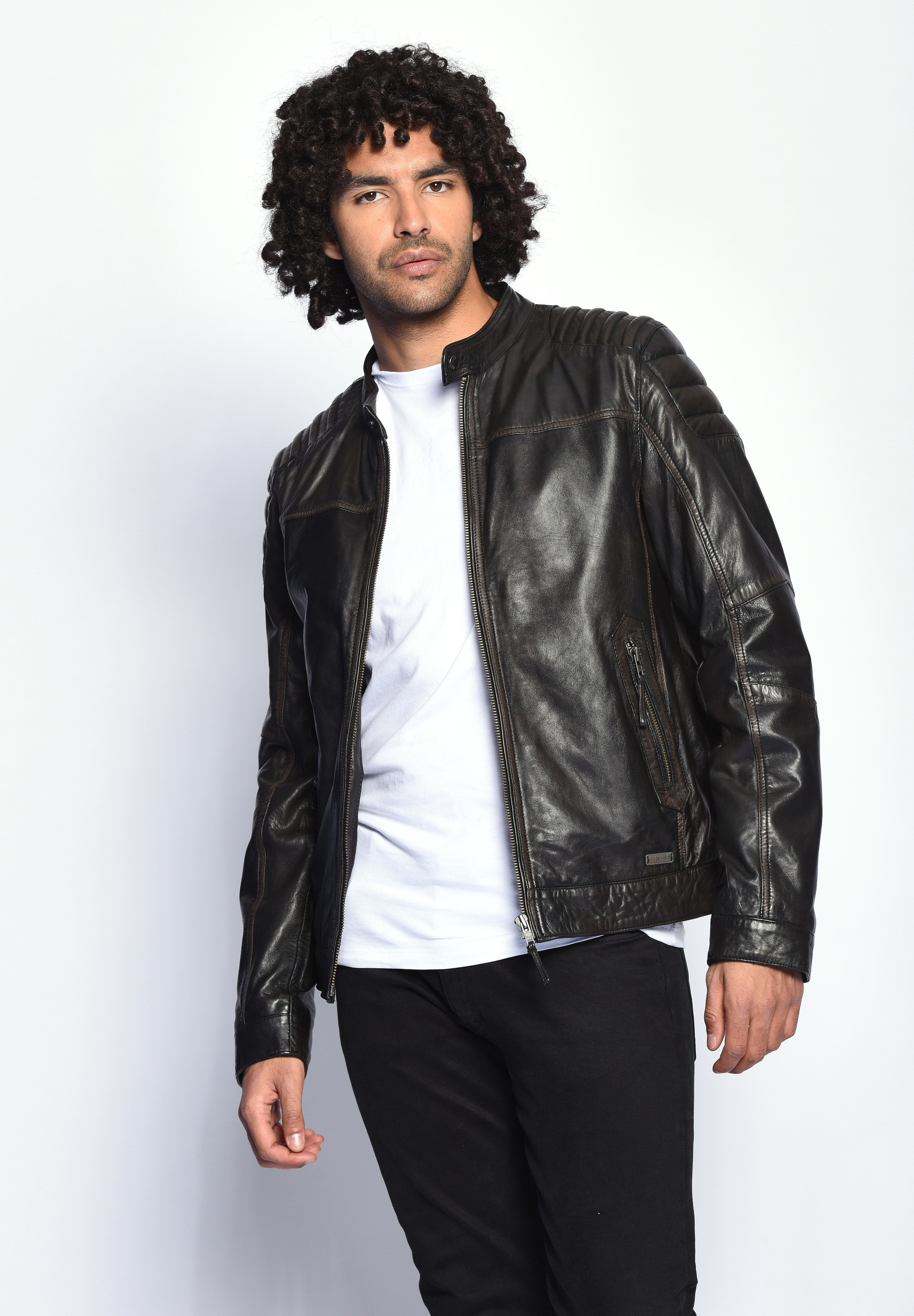 MUSTANG Lederjacke »Lederjacke Whyte«