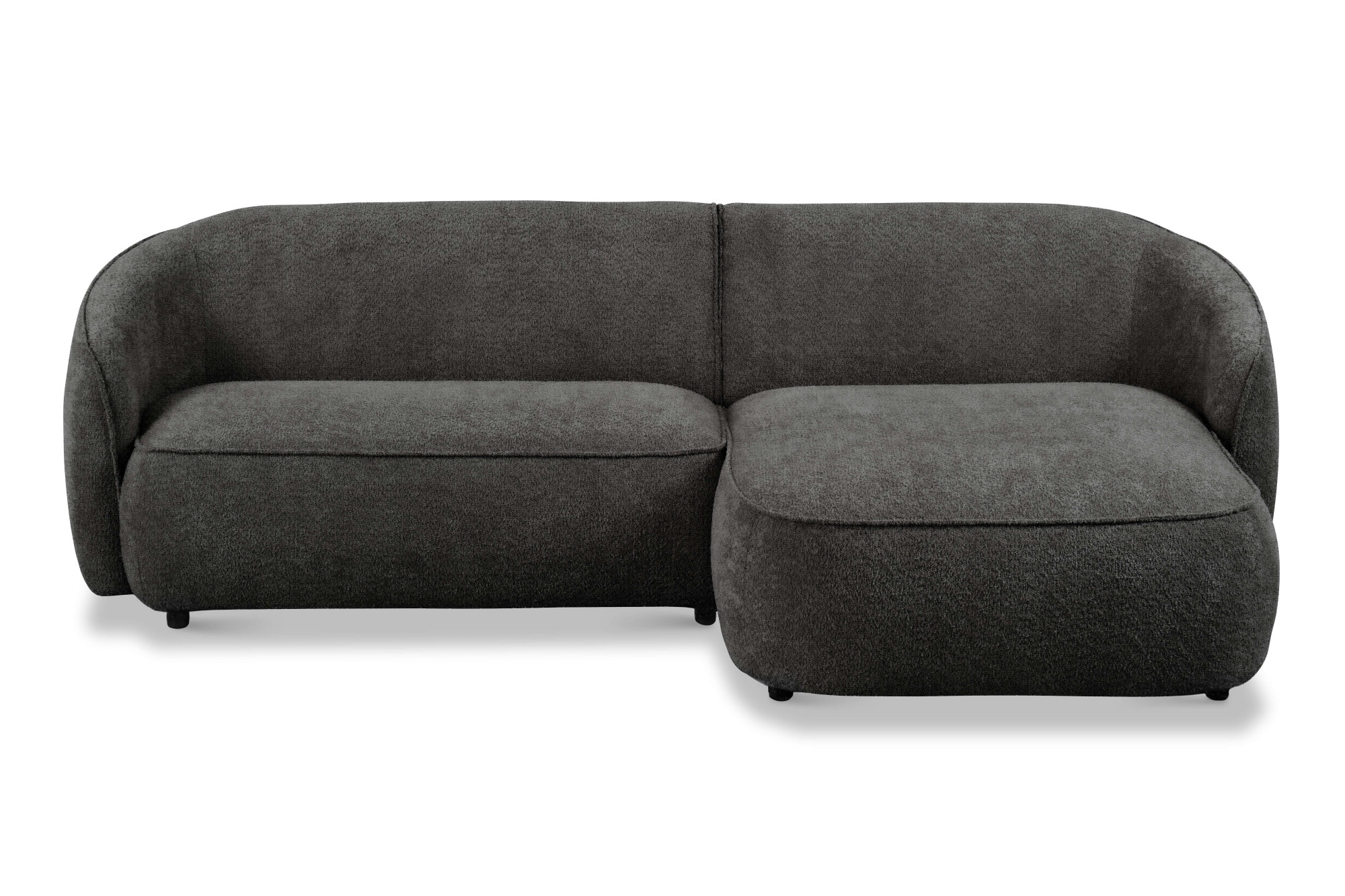 INOSIGN Ecksofa »Cosigo«, Breite 246 cm, 2 Chenille-Stoffe zur Auswahl, mit Kaltschaum