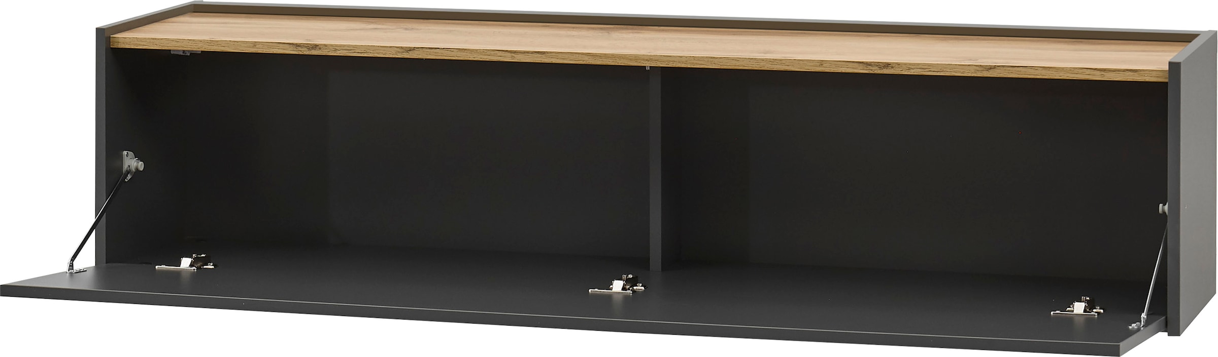 INOSIGN Wohnwand »City/Giron, moderne Anbauwand, Komplettset in vielen Farben verfügbar«, (Set, 3 St.), enthält zwei Hängeschränke & ein Wandpaneel