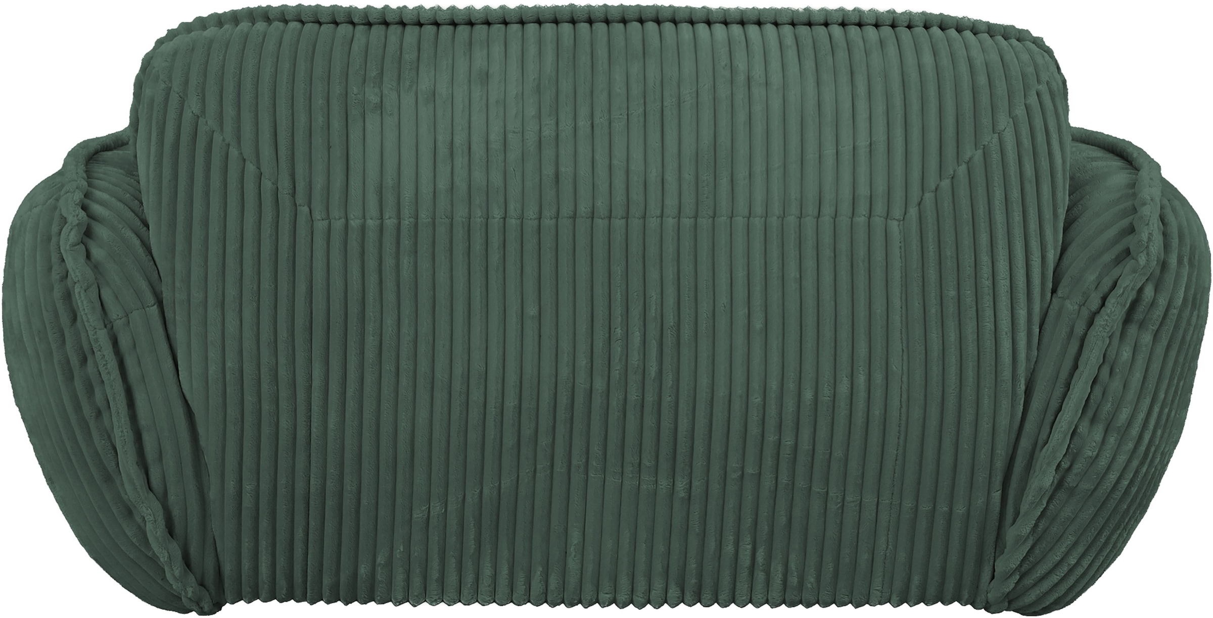 TRENDMANUFAKTUR Chaiselongue »Be Fluffy, mit Rundumbezug, Loveseat mit moderner breiter Kedernaht« mit softem Sitzkomfort, in hochwertigem Breitcord mit weicher Haptik