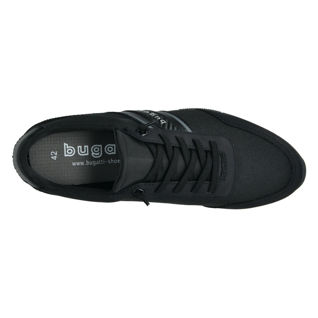 bugatti Slip-On Sneaker, mit seitlichem Logoschriftzug