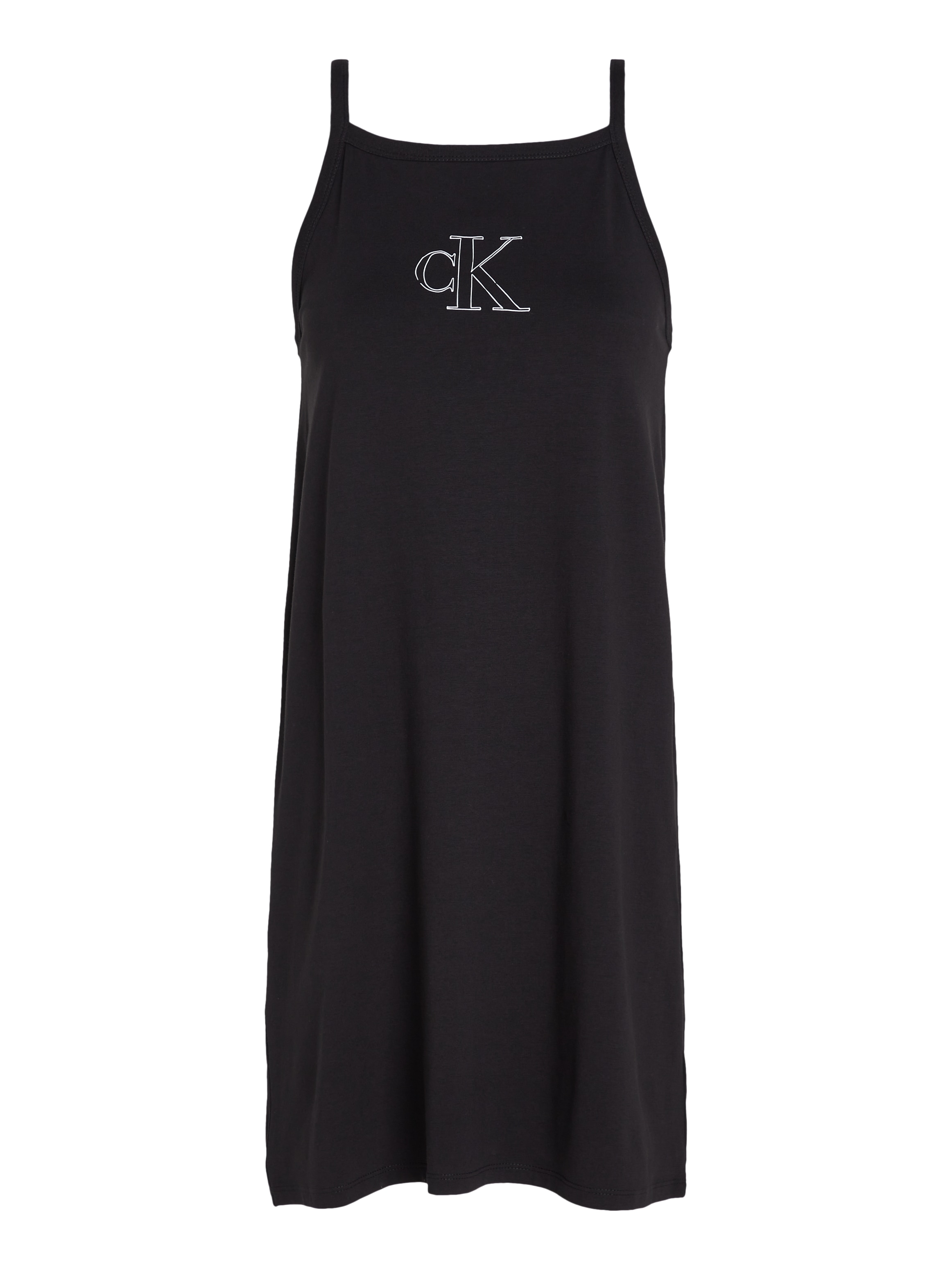 Calvin Klein Jeans Trägerkleid »OUTLINED CK STRAPPY TANK DRESS«, mit Logoprägung