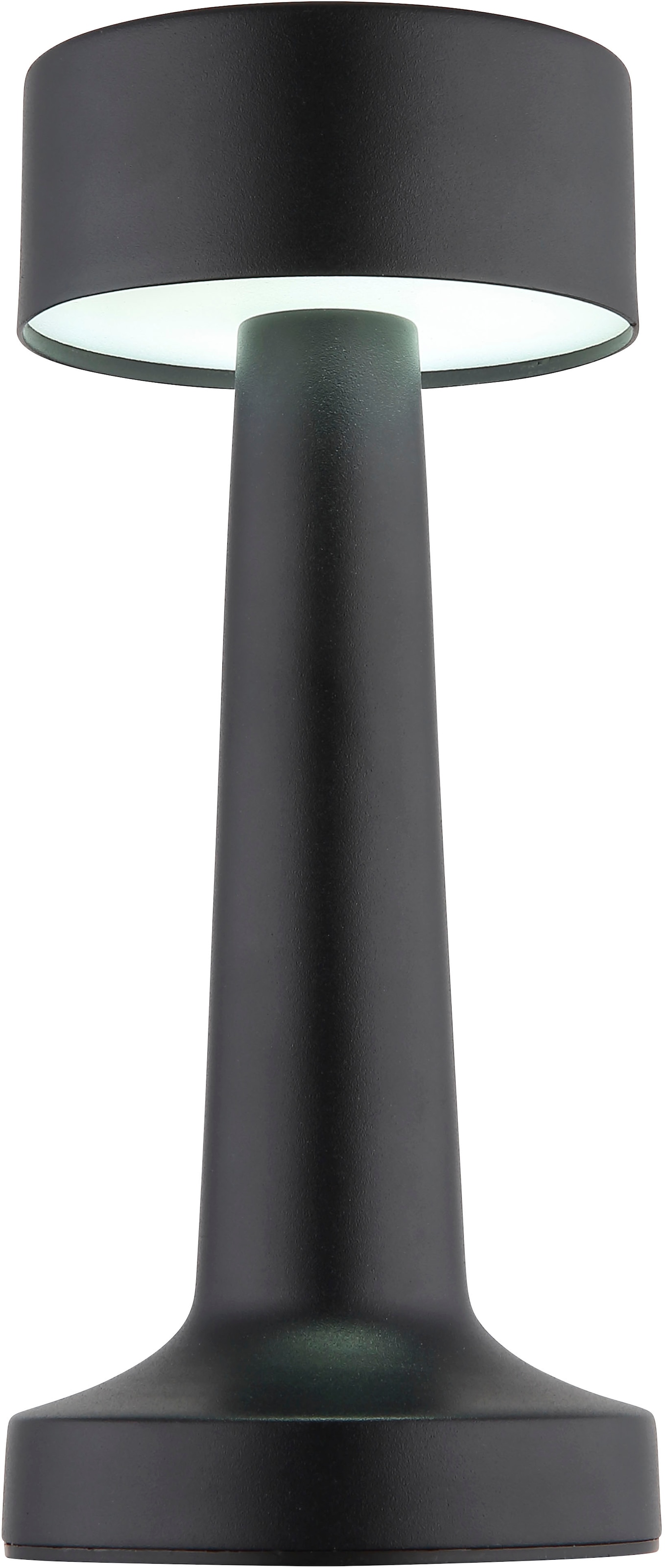 GLOBO LIGHTING LED Tischleuchte »ANGELIKA - Akkutischleuchte« LED-Modul 1 Stk. warmweiß - kaltweiß Design Tischleuchte, Akku, modern,  Akkulampe, CCT