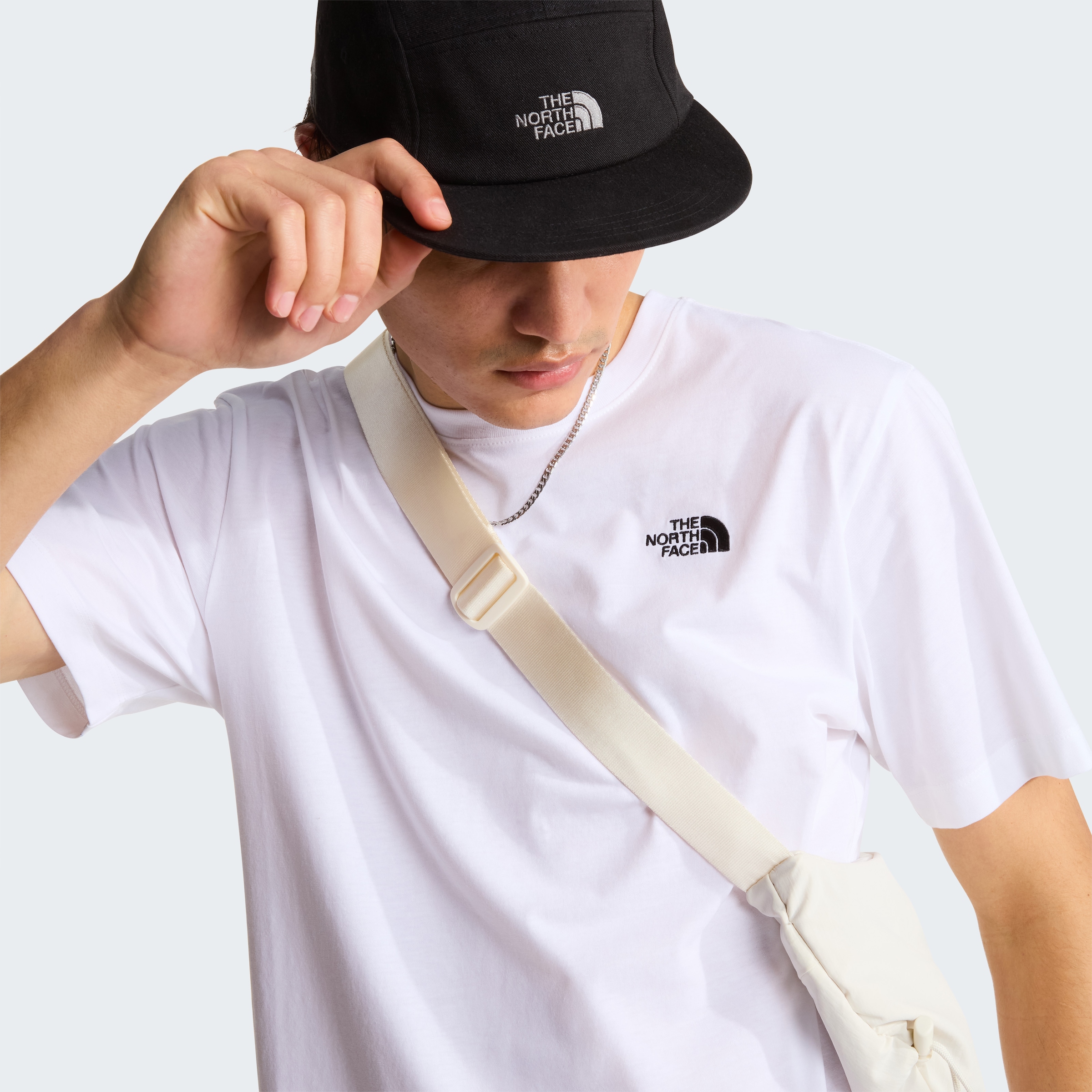 The North Face T-Shirt »M EVOLUTION SIMPLE DOME REGULAR SHORT SL« normale Passform, Kurzarm, für den Alltag, aus Baumwolle