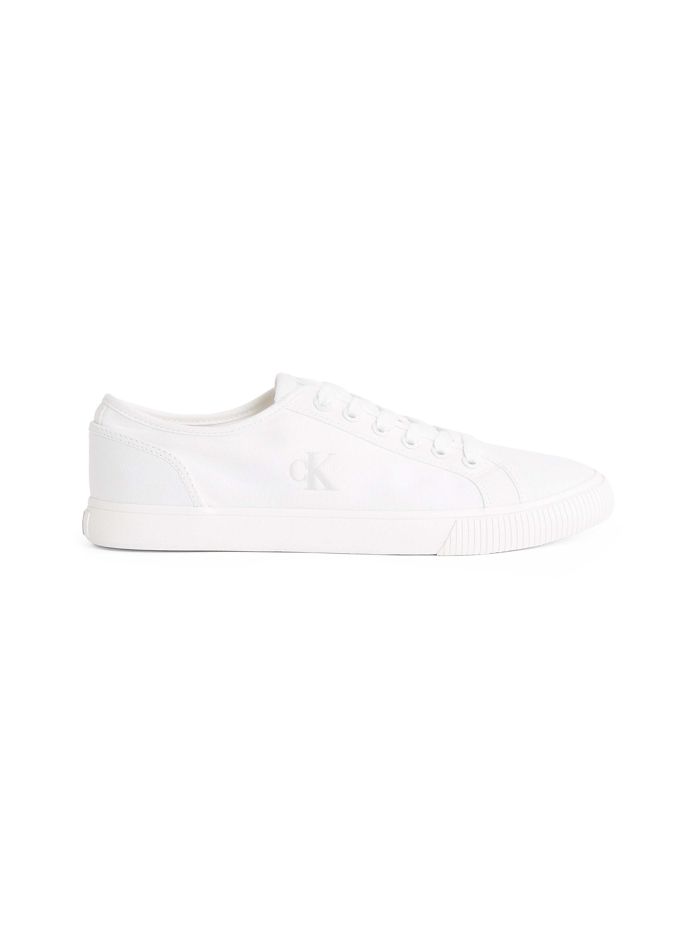 Calvin Klein Jeans Sneaker »ESS VULC LOW MG CANVAS«, Schnürschuh, Halbschuh, Freizeitschuh in klassischer Optik