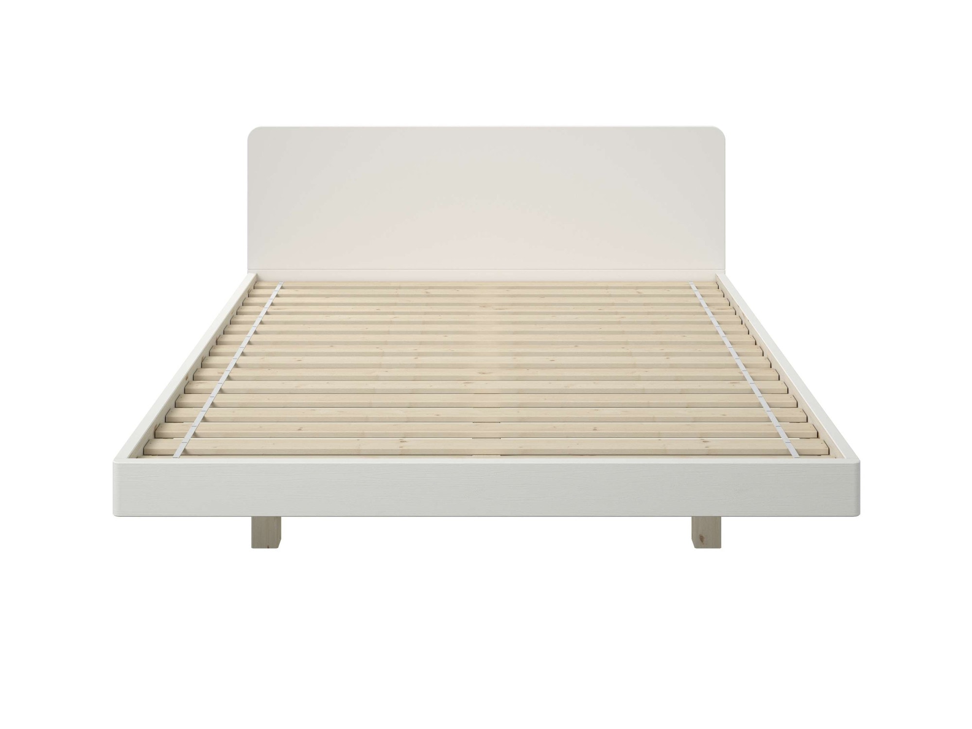 Home affaire Massivholzbett »Amaliah Schwebebett, versteckte Regale hinter dem Kopfteil,« schwebender Effekt, mit Lattenrost, modernes Design, stabile Qualität