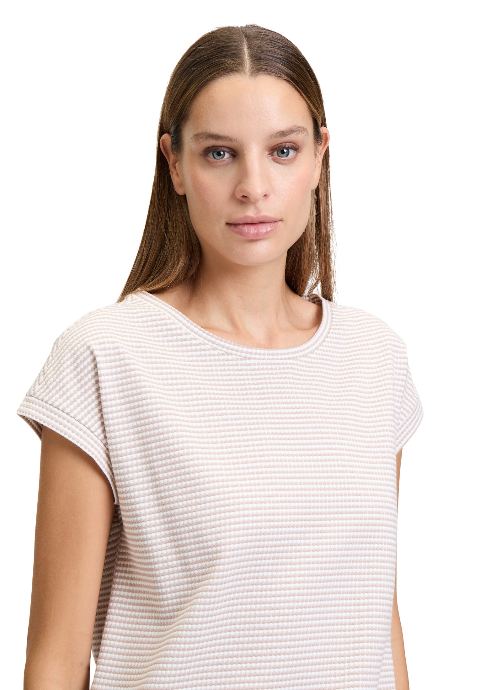 Betty&Co Kurzarmshirt »Casual-Shirt mit Gummizug«