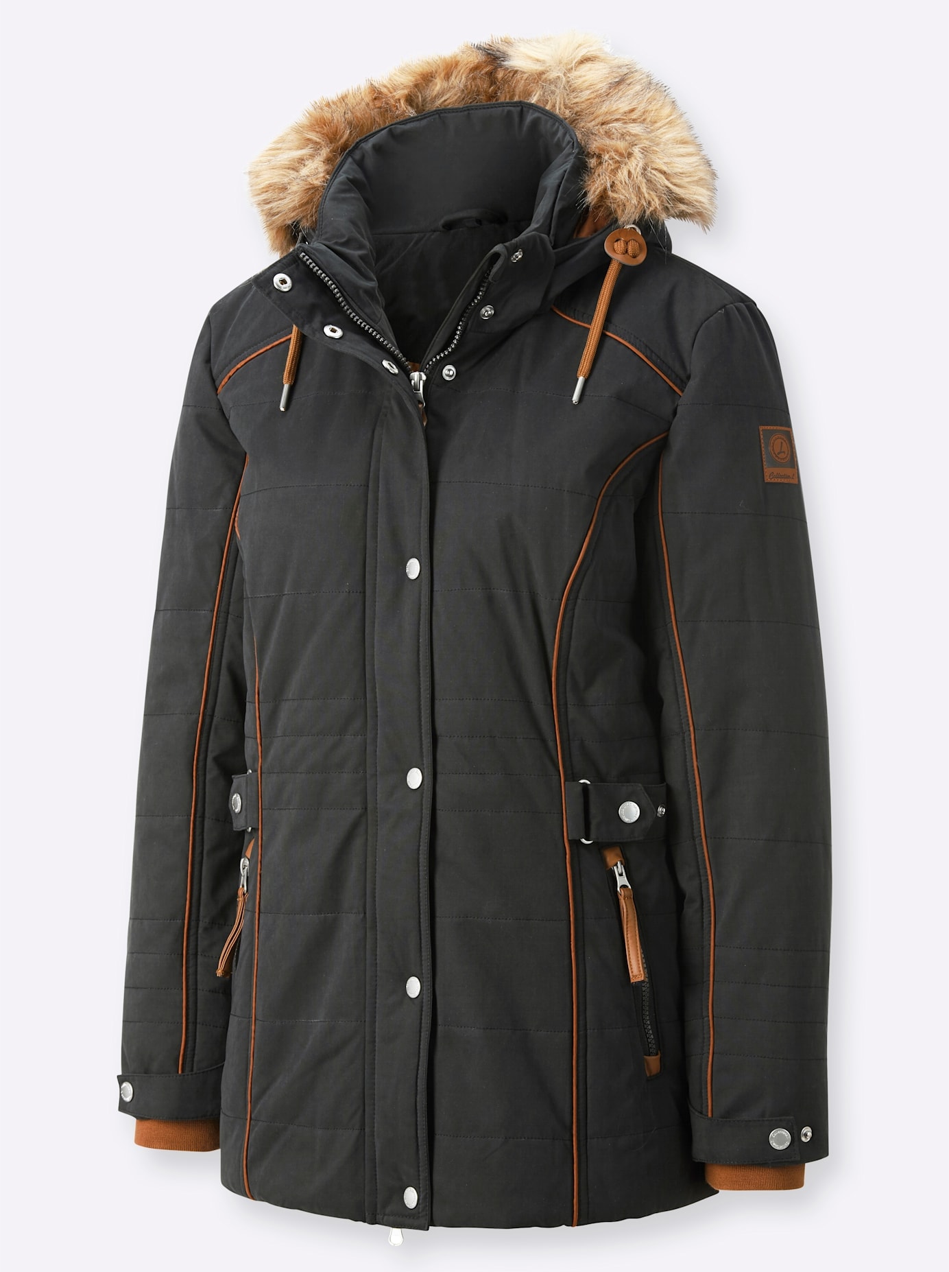 Casual Looks Steppjacke, mit Kapuze