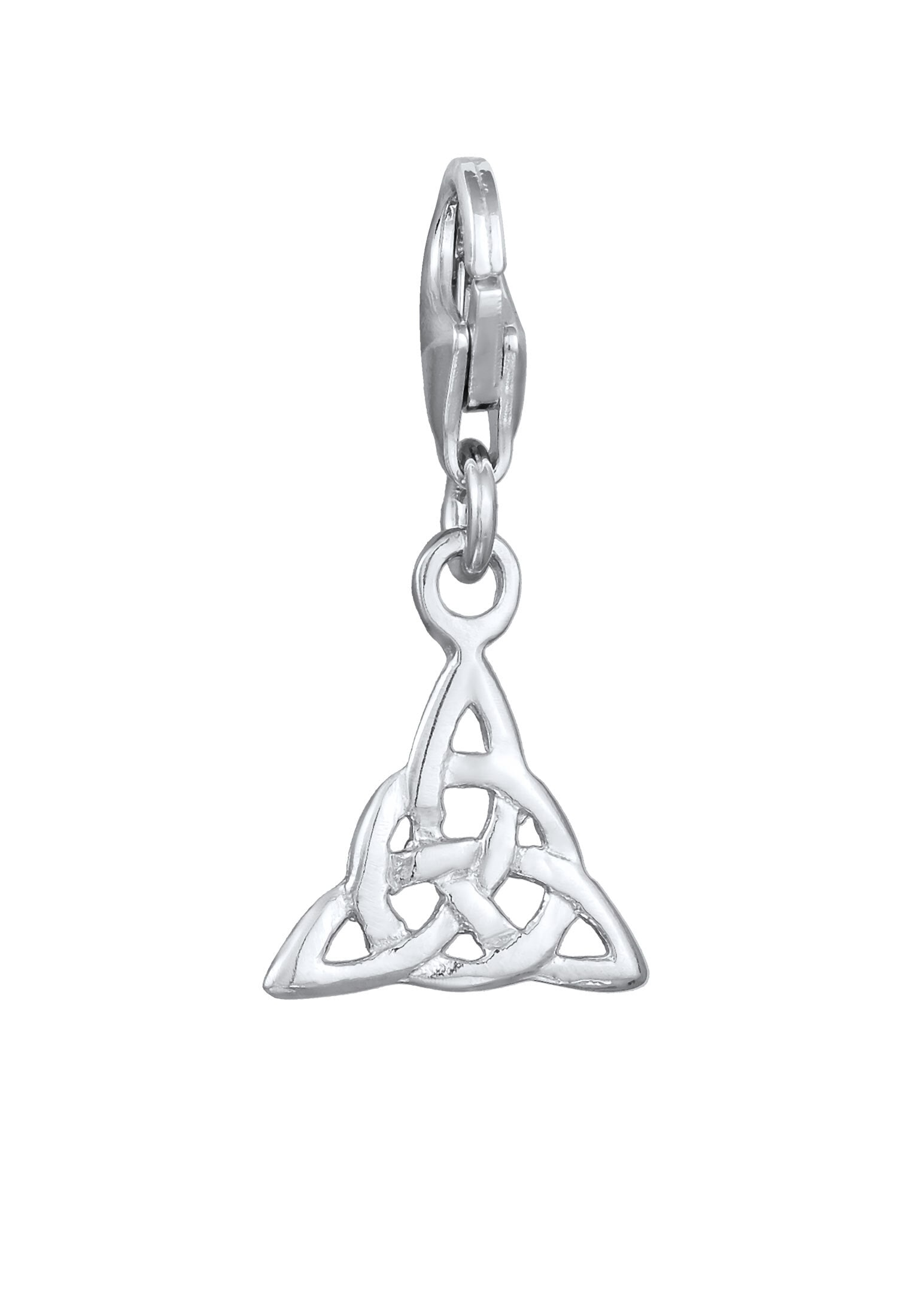 Nenalina Charm-Einhänger »Charm Anhänger Keltischer Knoten Dreieck 925 Silber«