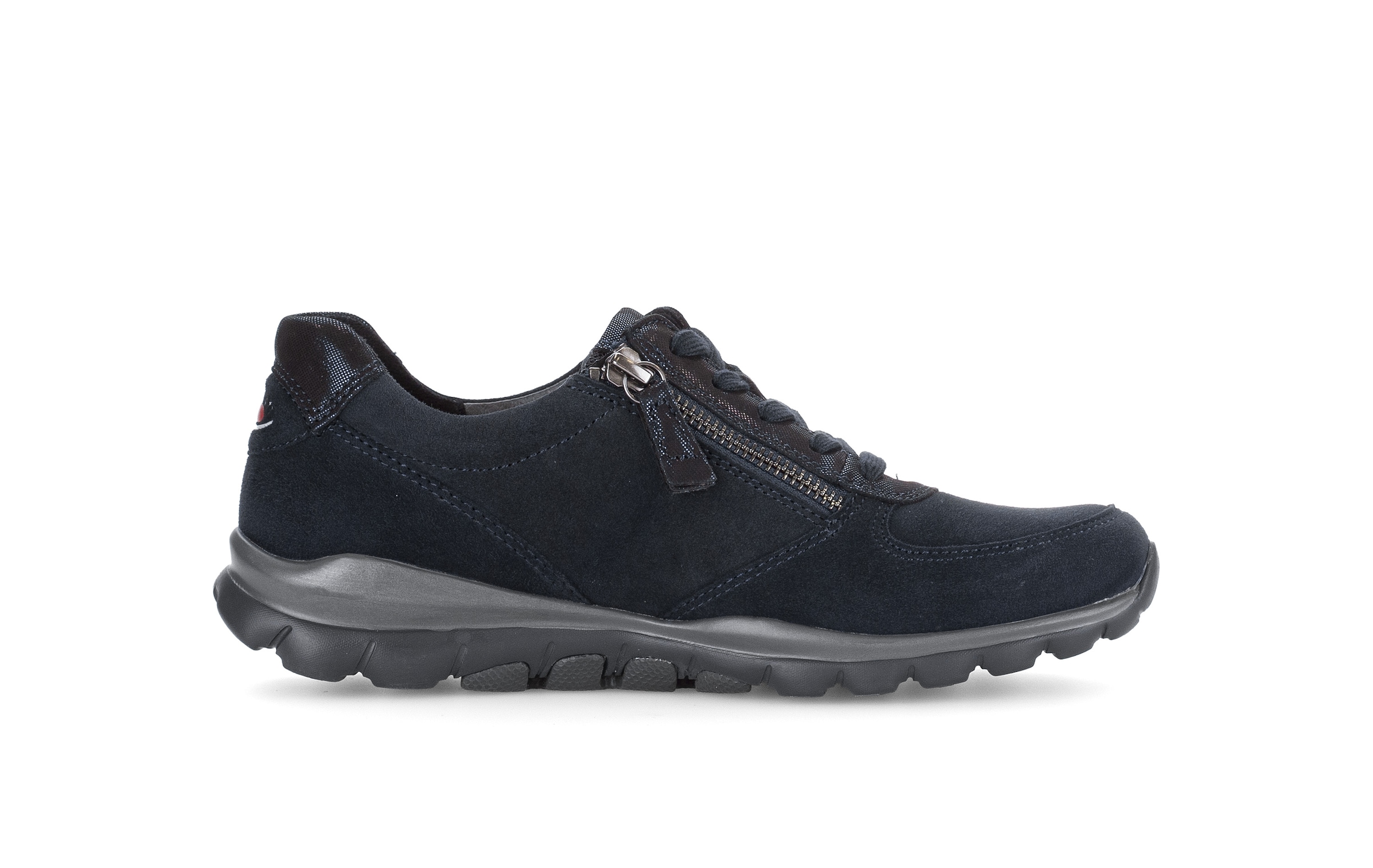rollingsoft Keilsneaker  Schnürschuh, Halbschuh, Freizeitschuh mit Logo an der Ferse