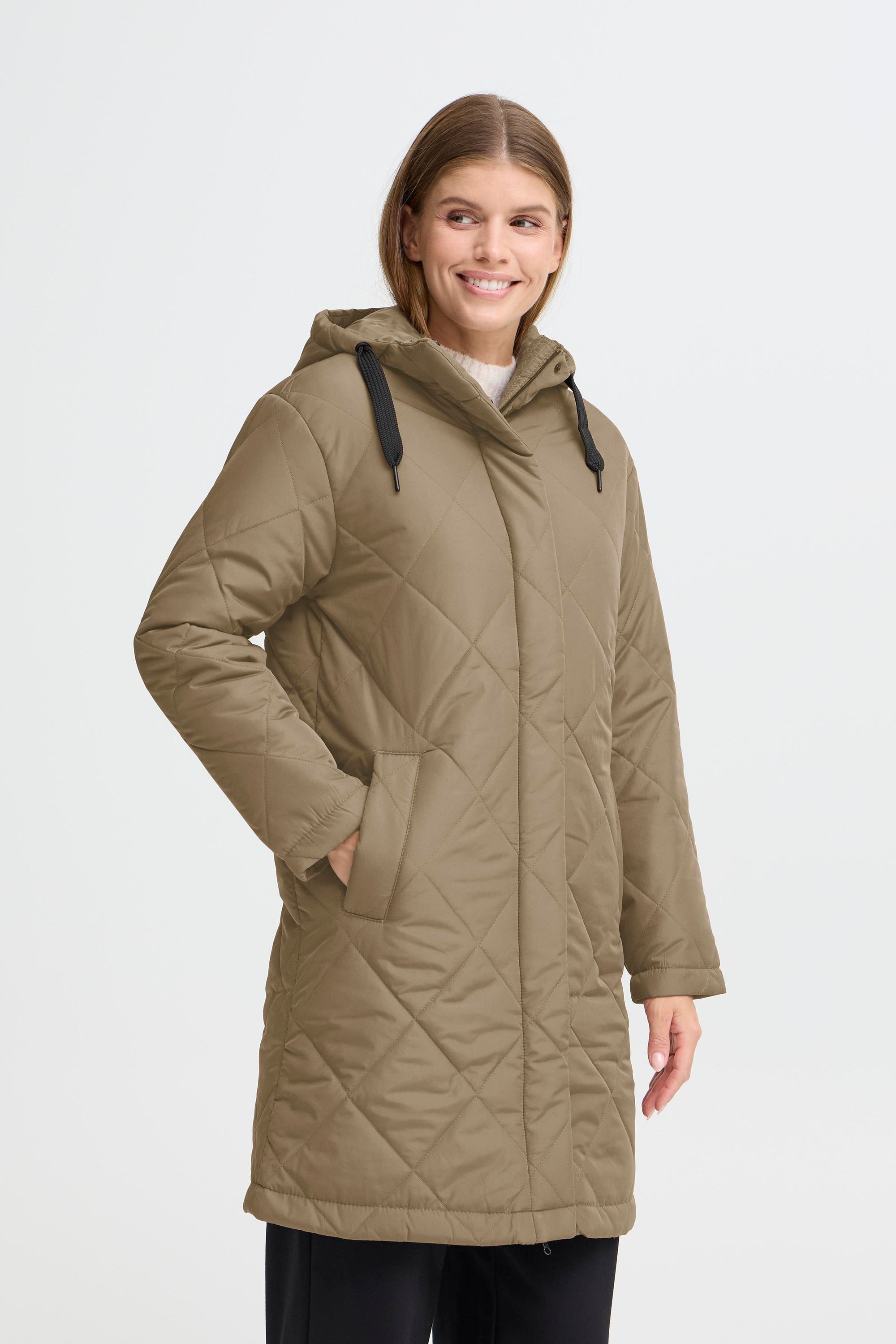 OXMO Steppjacke »Steppjacke OXBMMBELIS LONG JACKET«