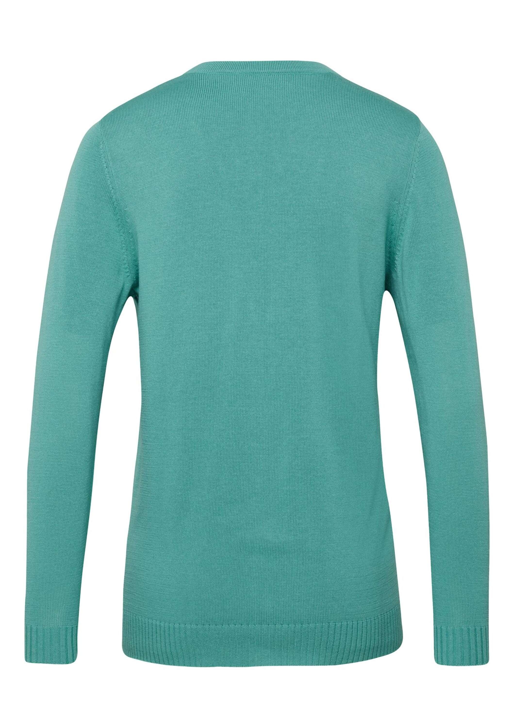GOLDNER Strickpullover »Kurzgröße Klassisches Stricktwinset«