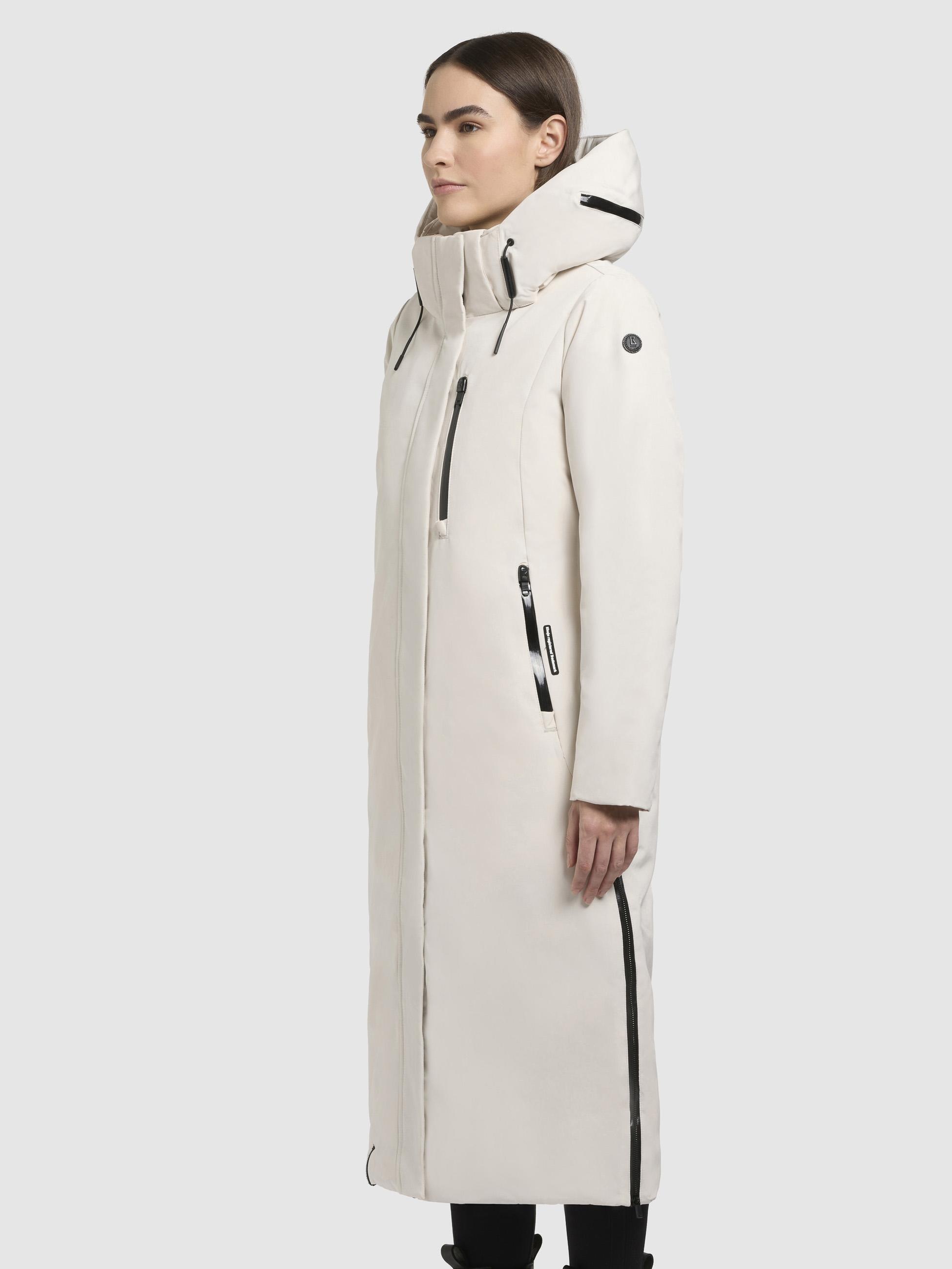 khujo Wintermantel »Wintermantel Lofi2«, Langer Damen Winterparka mit Kapuze