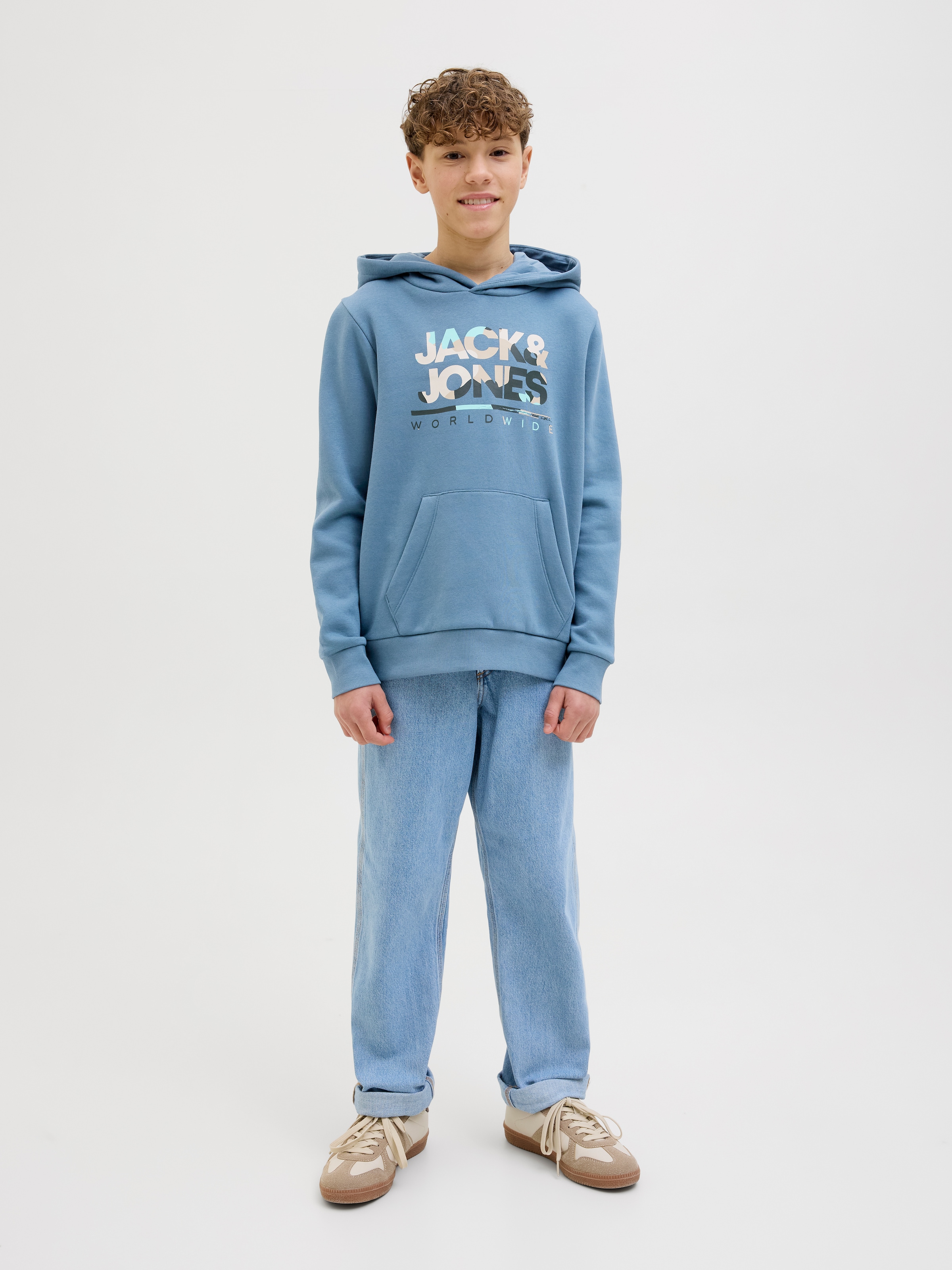 Jack & Jones Junior Hoodie »JJLUKE SWEAT HOOD JNR«