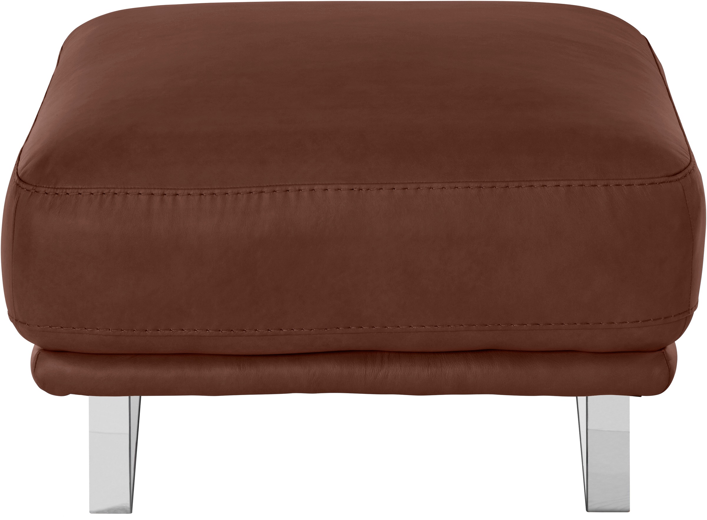 W.SCHILLIG Hocker »montanaa«, mit Metallkufen in Chrom glänzend, Breite 71 cm