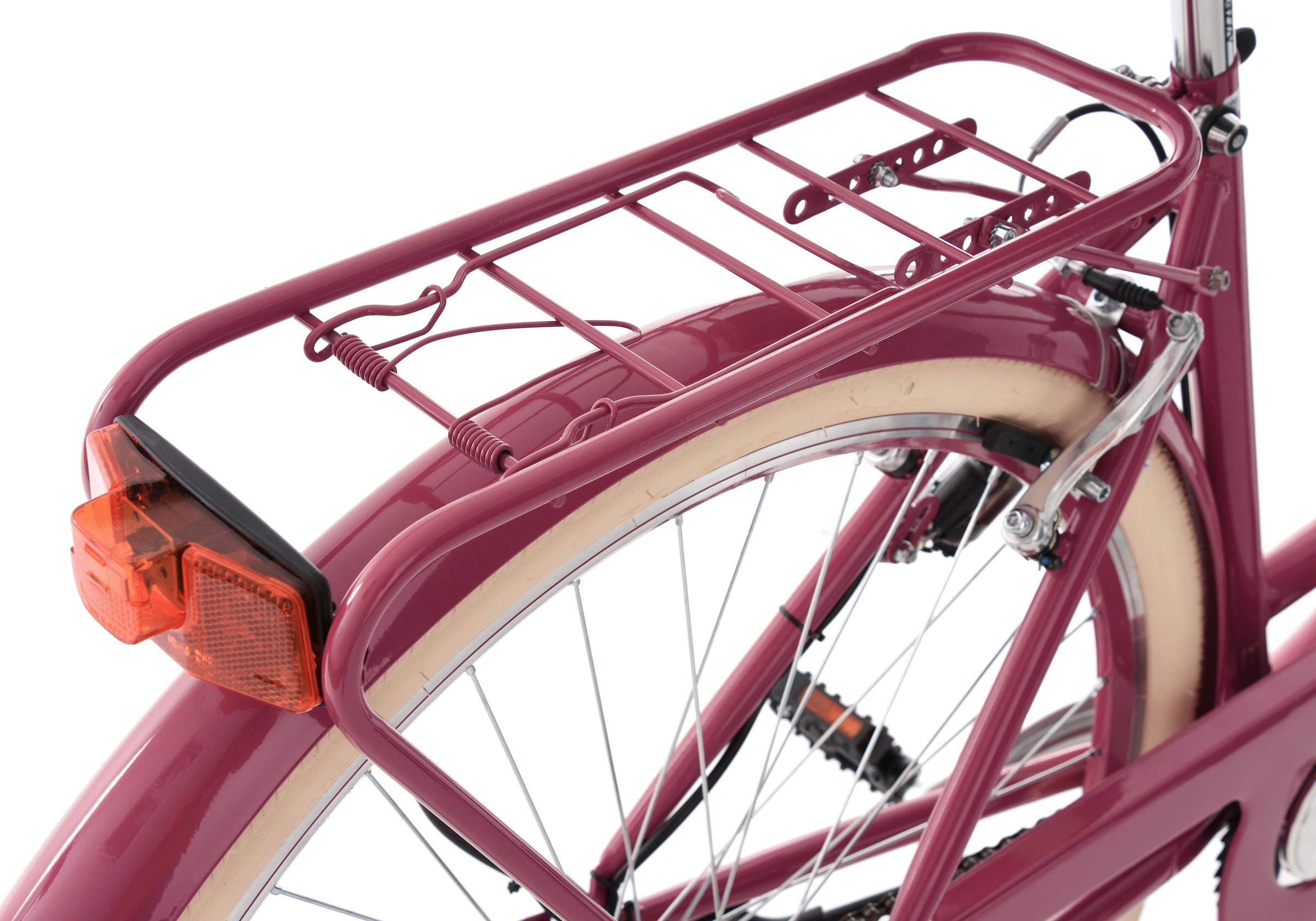 KS Cycling Cityrad »Balloon« 6 Gang Shimano Tourney RD-TZ 50 Schaltwerk Kettenschaltung für Herren, Kettenschaltung